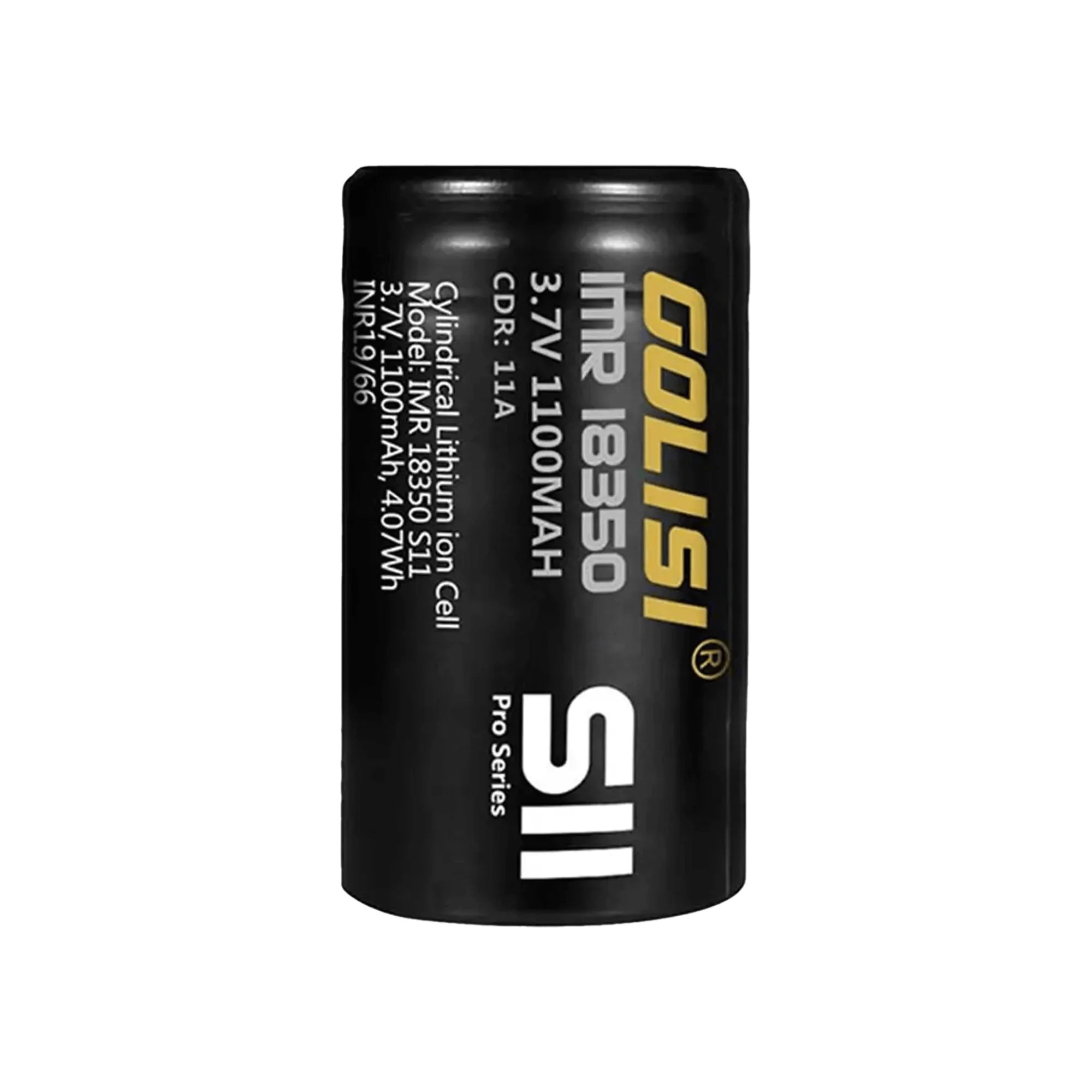 Golisi S11 18350 1100 mAh Akku