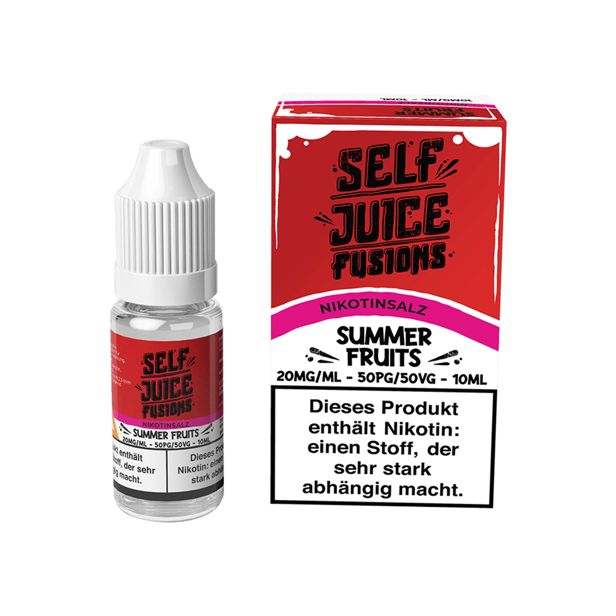 Self Juice Summer Fruits 10 ml Nikotinsalz Liquid