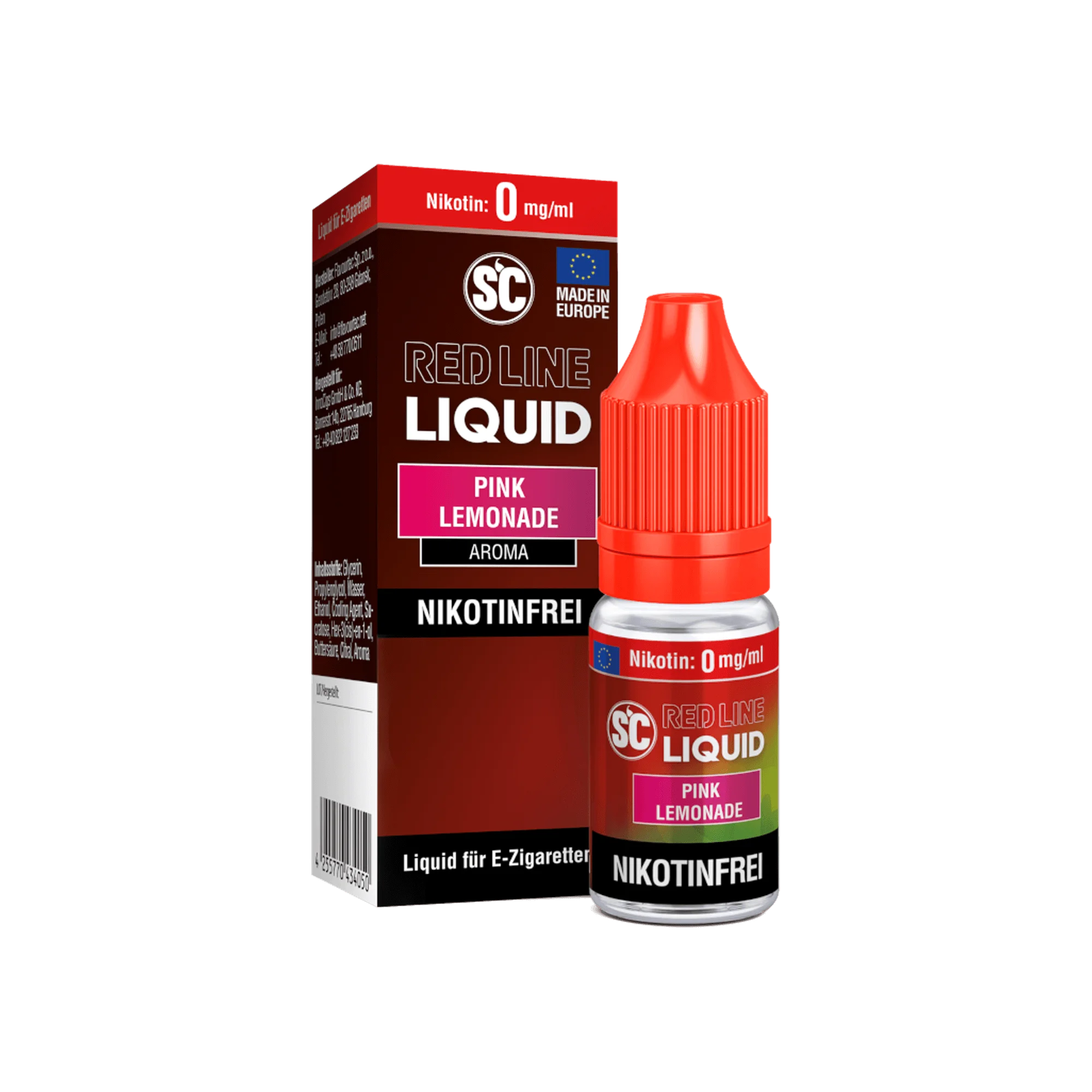 SC Red Line Pink Lemonade 10 ml Nikotinsalz Liquid