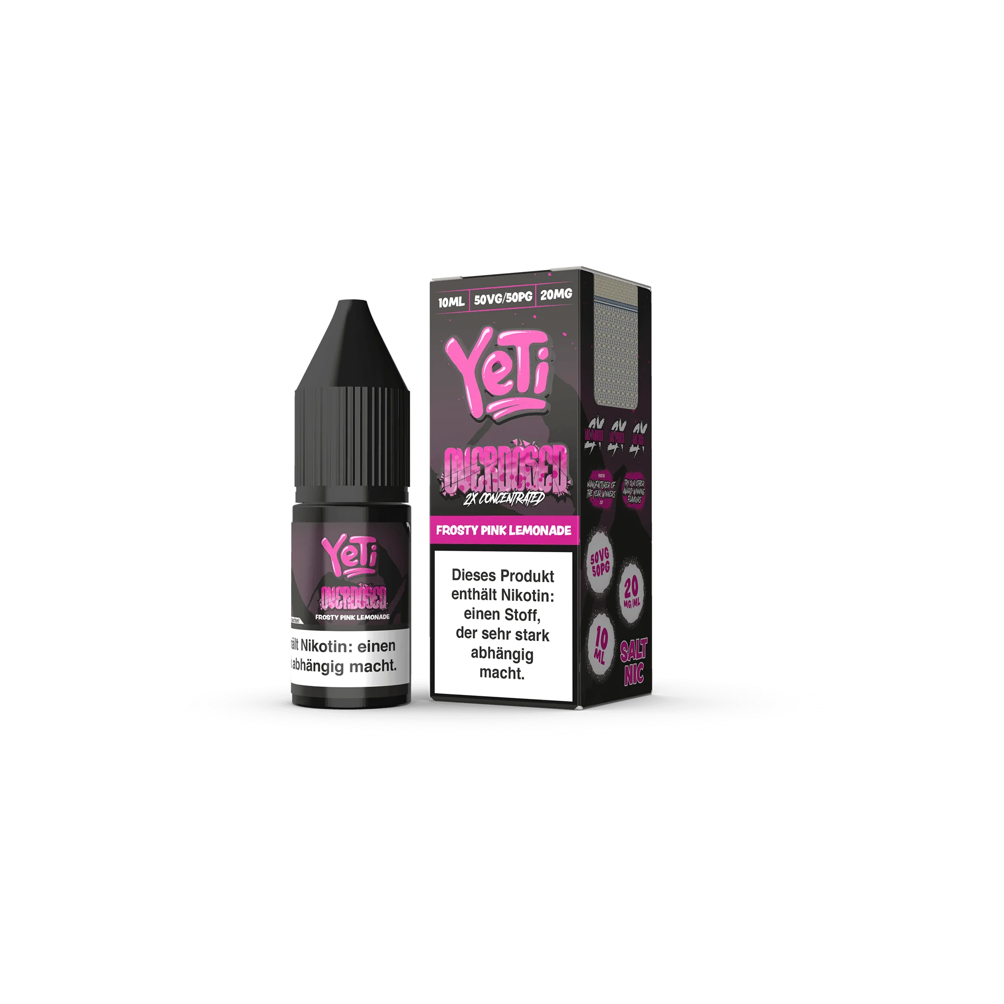 Yeti Frosty Pink Lemonade 10 ml Nikotinsalz Liquid