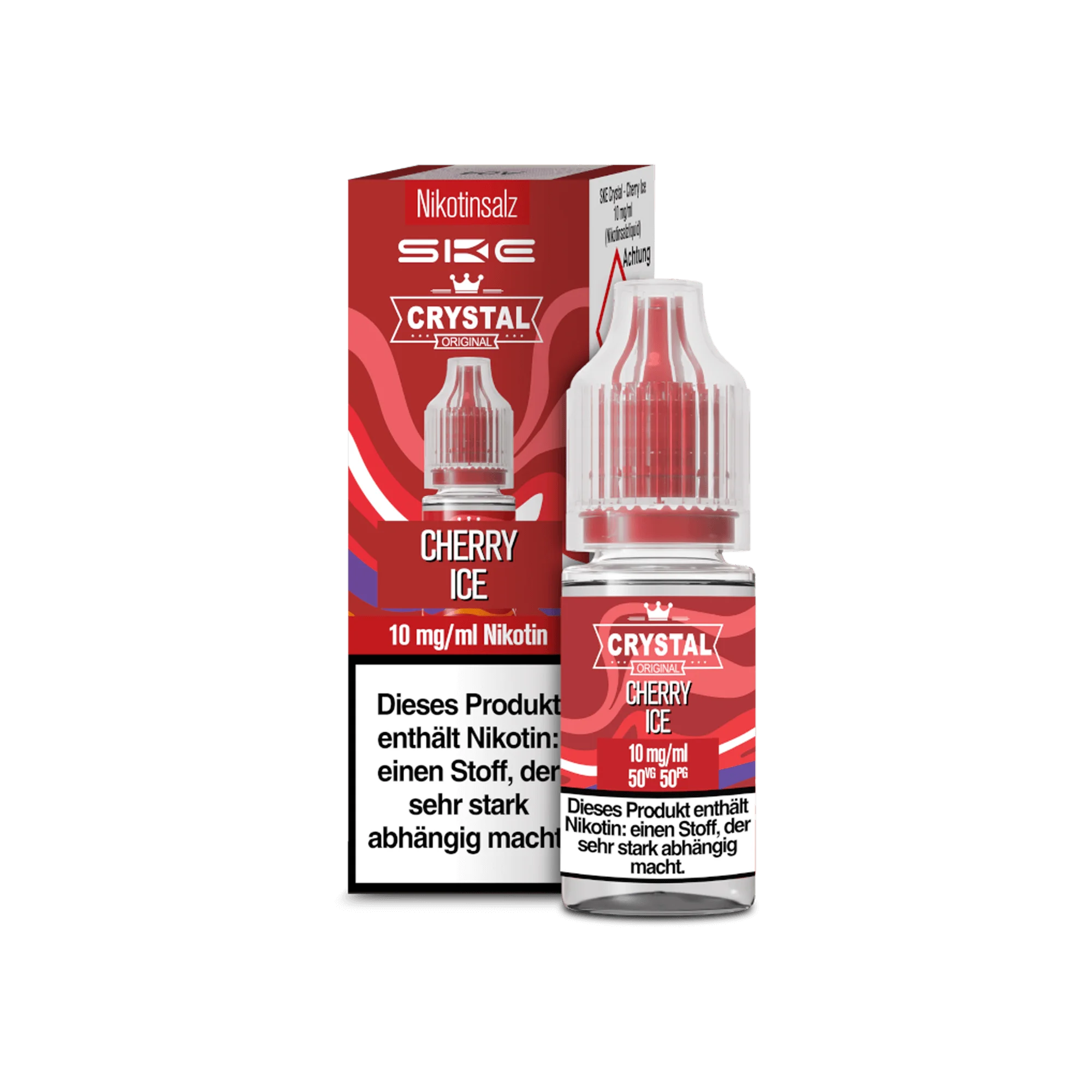 SKE Crystal Cherry Ice 10 ml Nikotinsalz Liquid