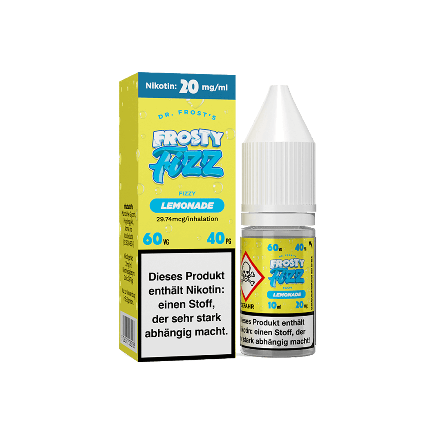 Dr. Frost - Frosty Fizz - Lemonade 10ml 20mg Nikotinsalz Liquid