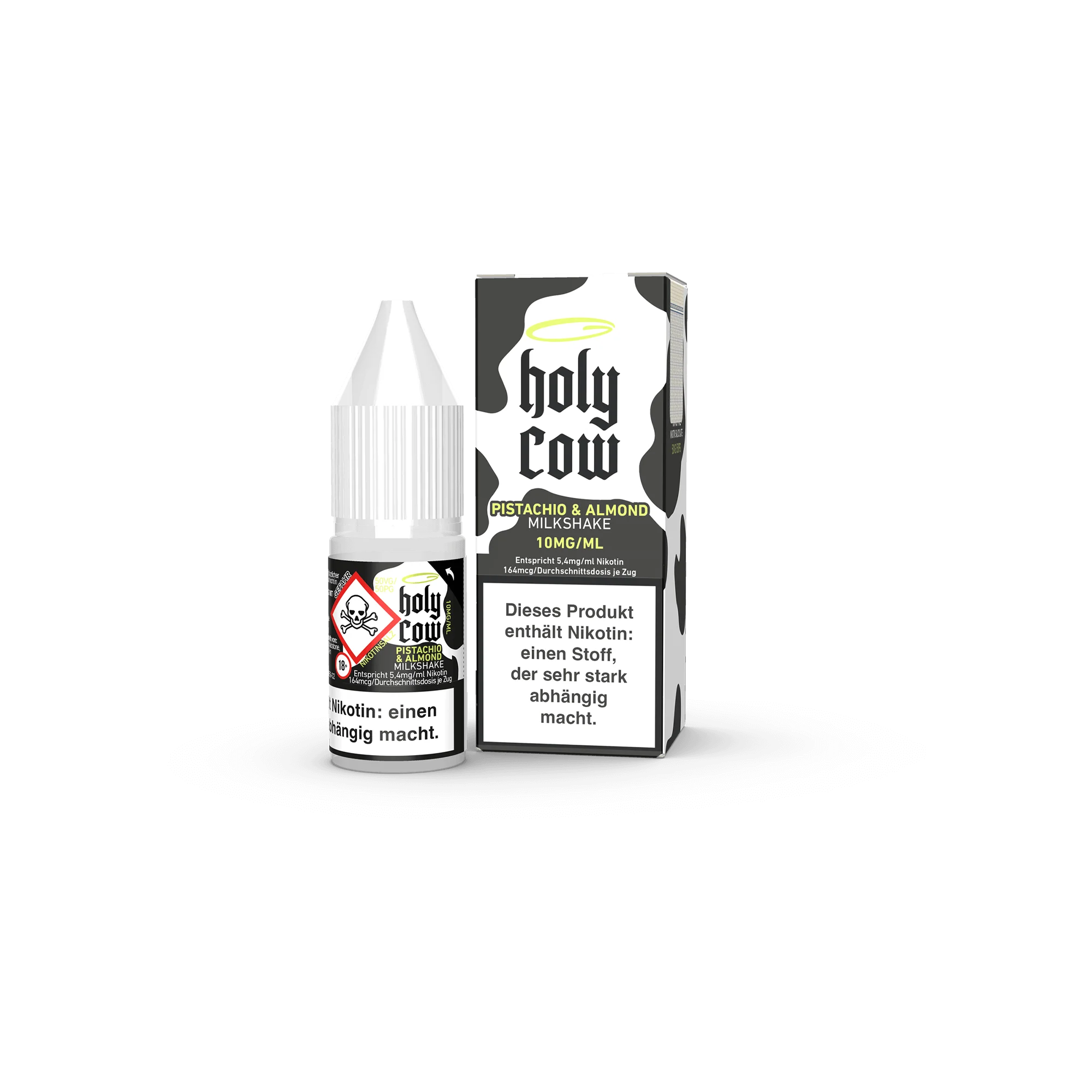 Holy Cow Pistachio Almond Milkshake 10 ml NicSalt Liquid