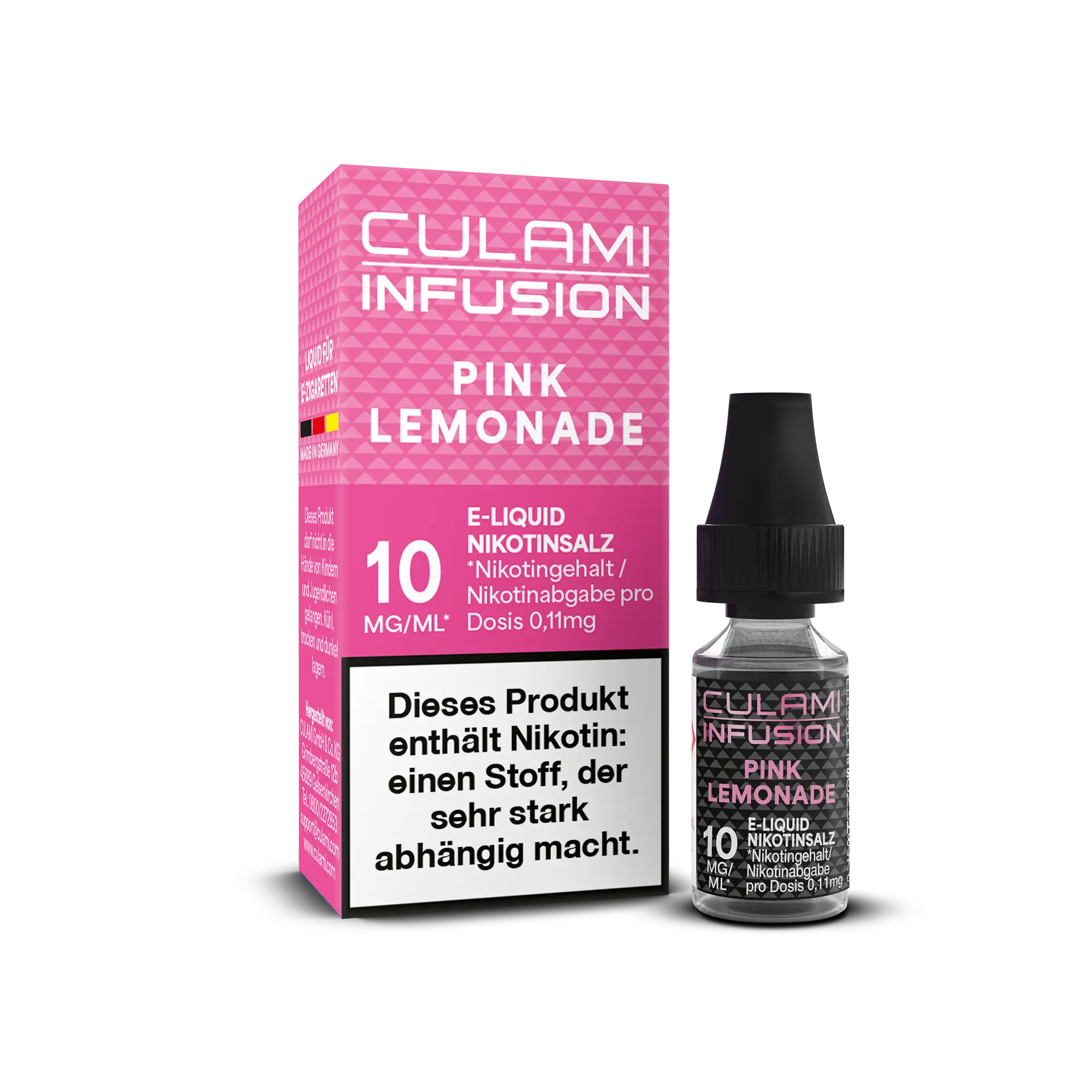 Culami Infusion Pink Lemonade 10 ml Nikotinsalz Liquid