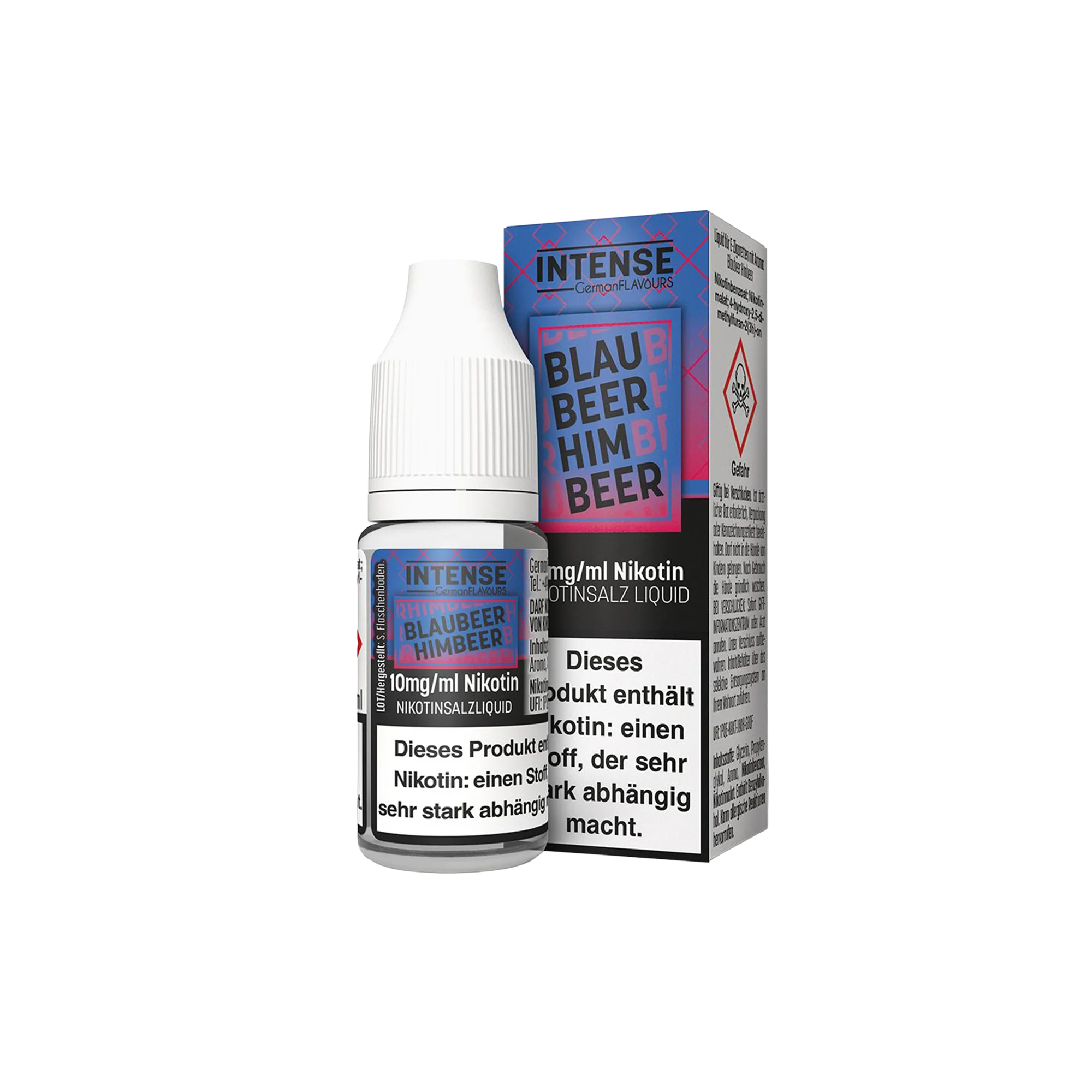 In10se Blaubeer Himbeer 10 ml NicSalt Liquid