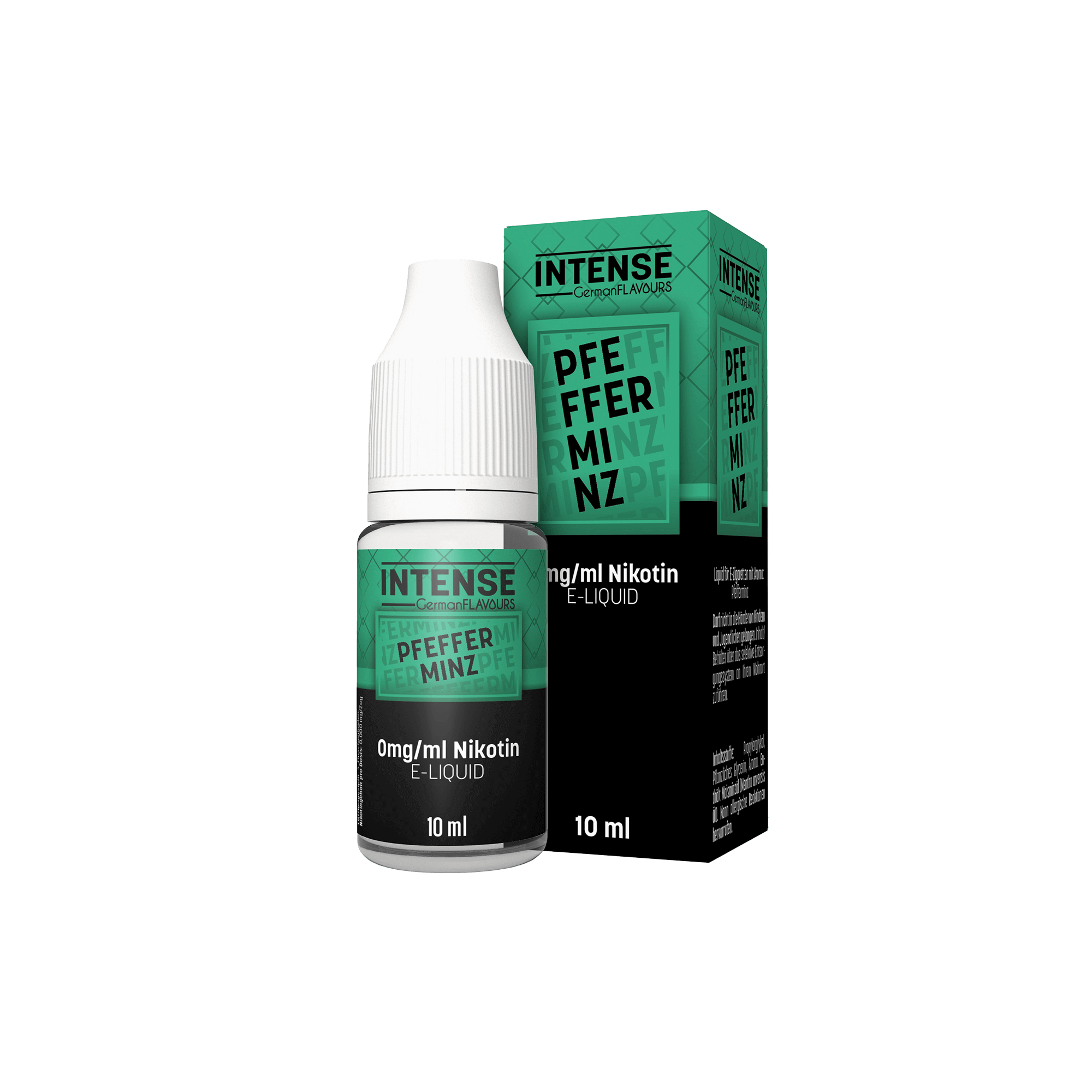 Intense Pfefferminz 10 ml Nikotinsalz Liquid Intense Pfefferminz 10 ml Nikotinsalz Liquid