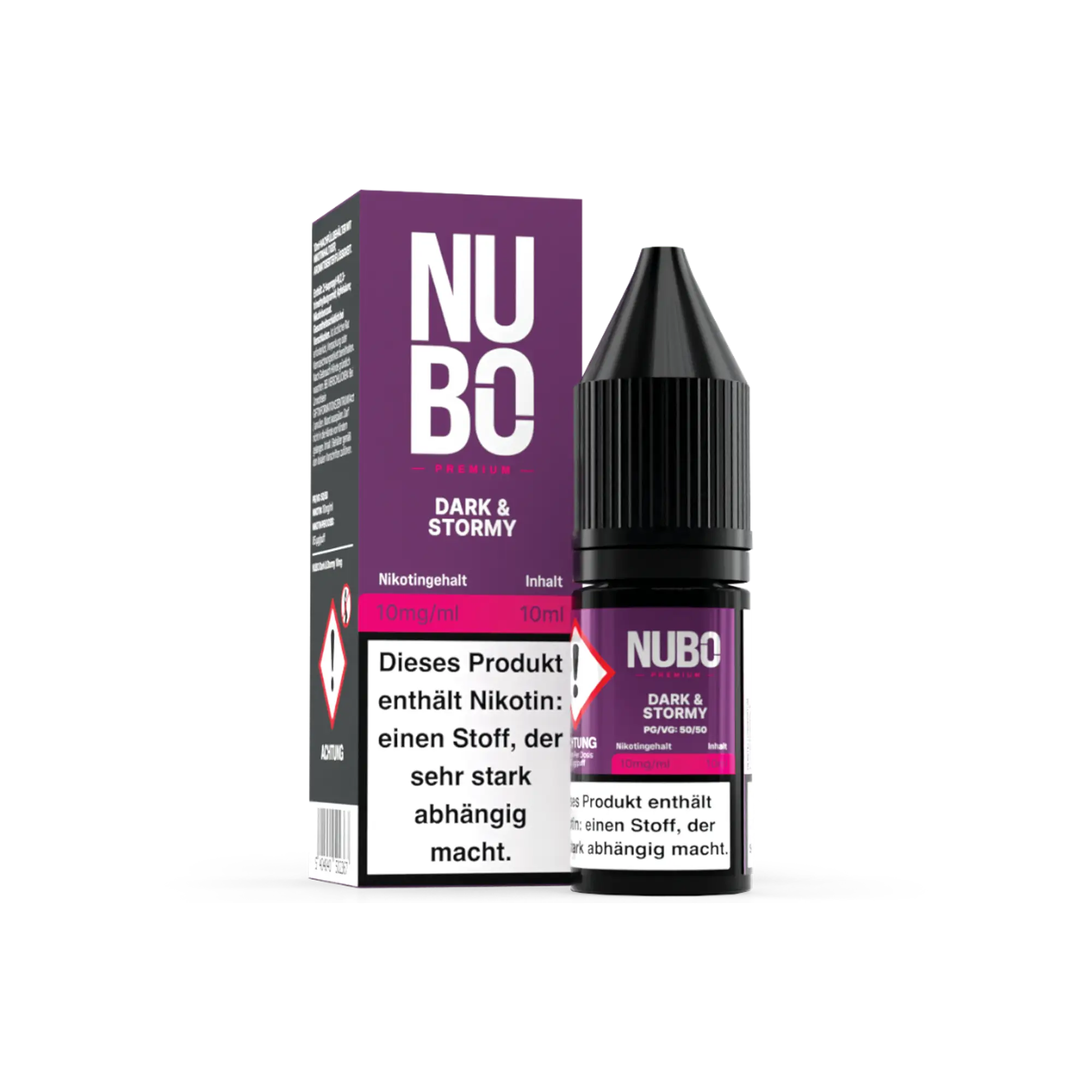 NUBO Dark & Stormy 10 ml Nikotinsalz Liquid