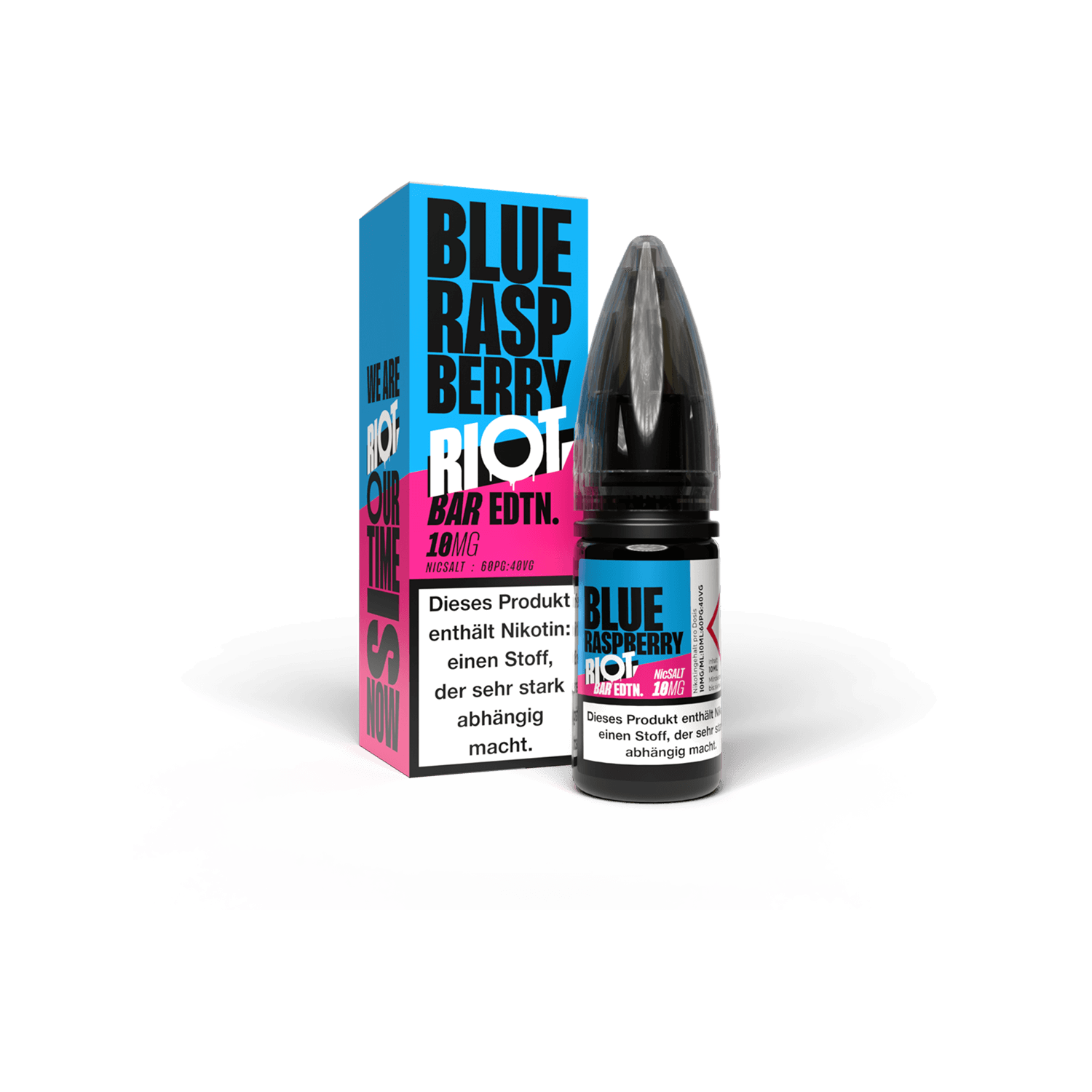 Riot Squad Nikotinsalz Liquid - BAR EDTN - Blue Raspberry 10ml