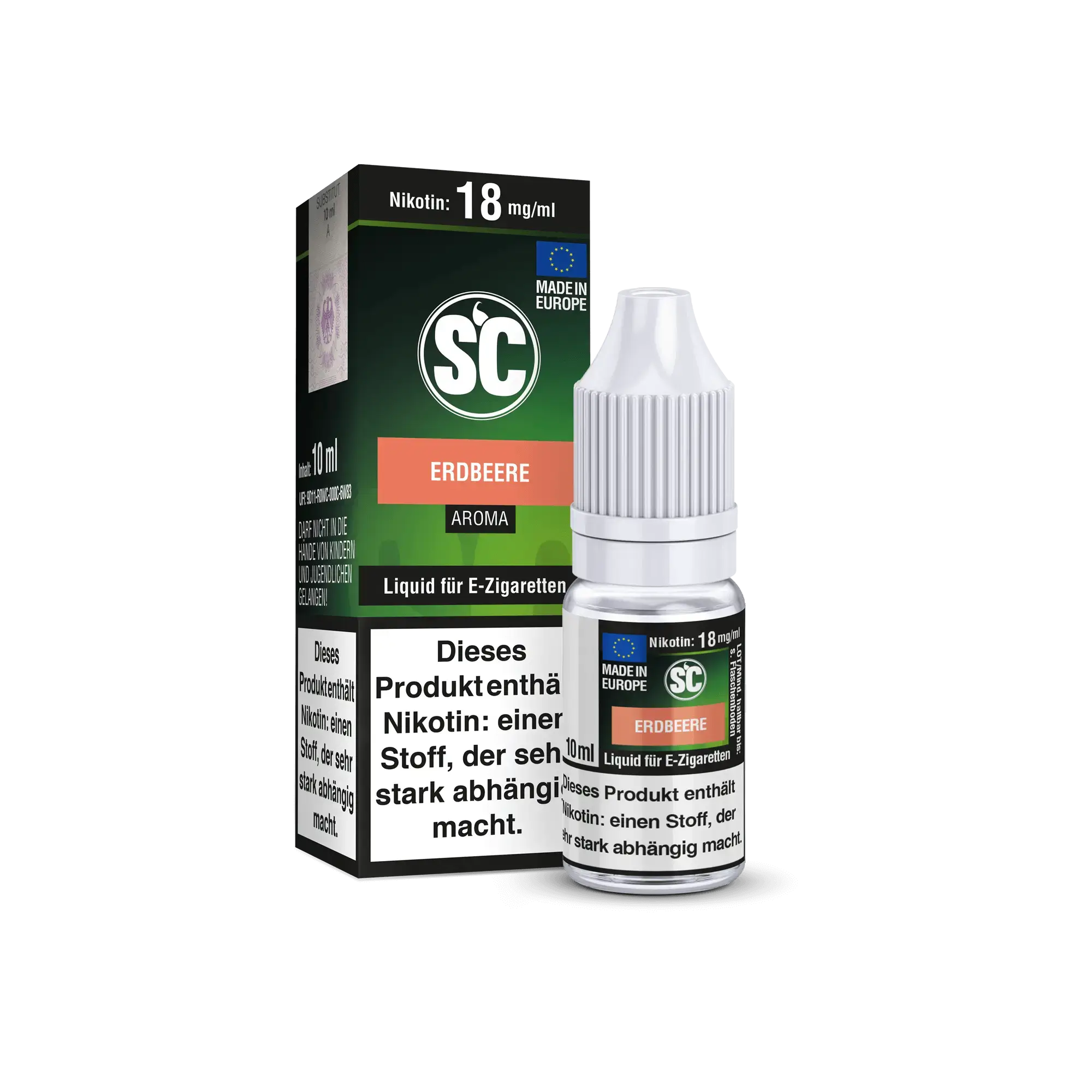 SC Erdbeere 10 ml Liquid