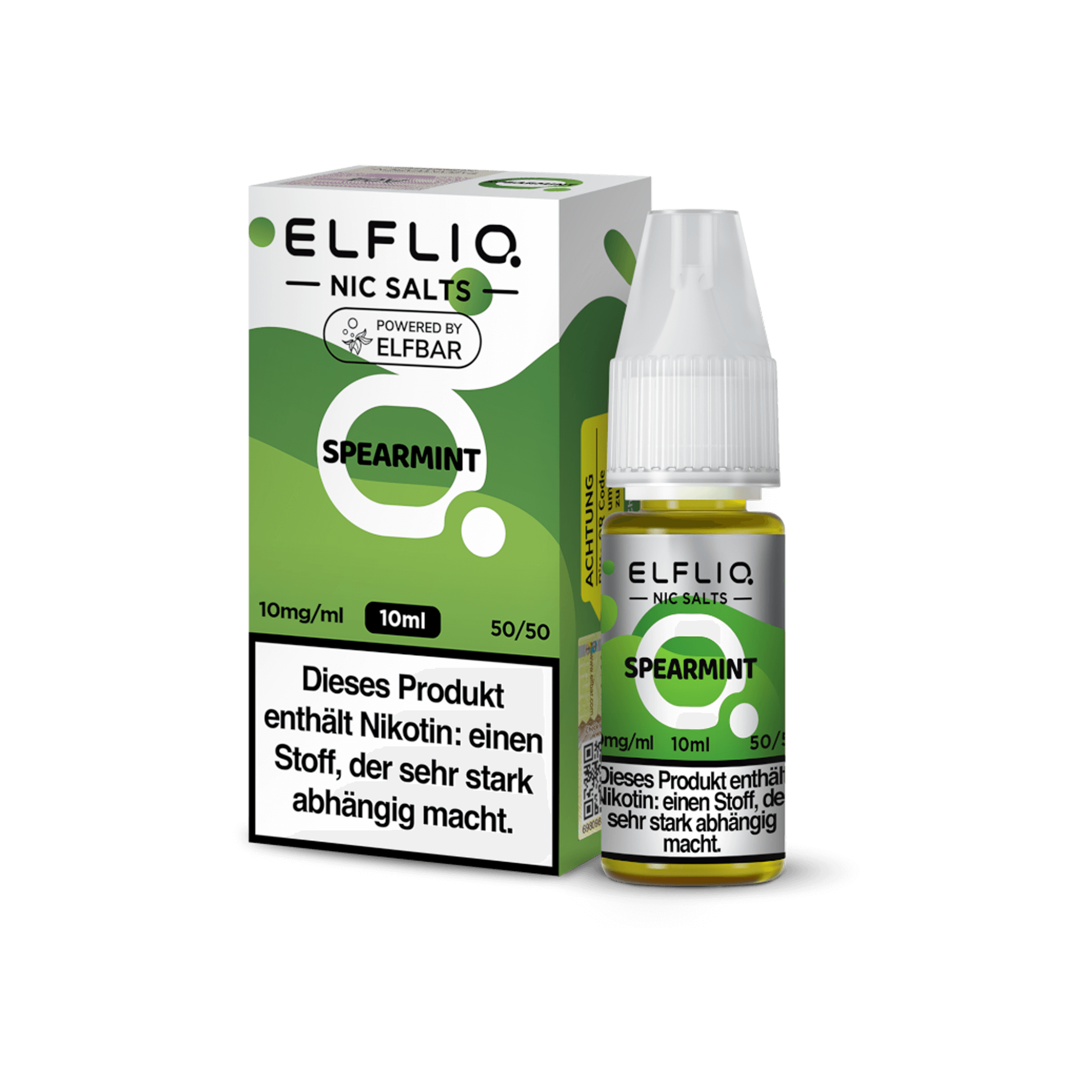 Elfliq Spearmint 10 ml NicSalt Liquid Elfliq Spearmint 10 ml NicSalt Liquid