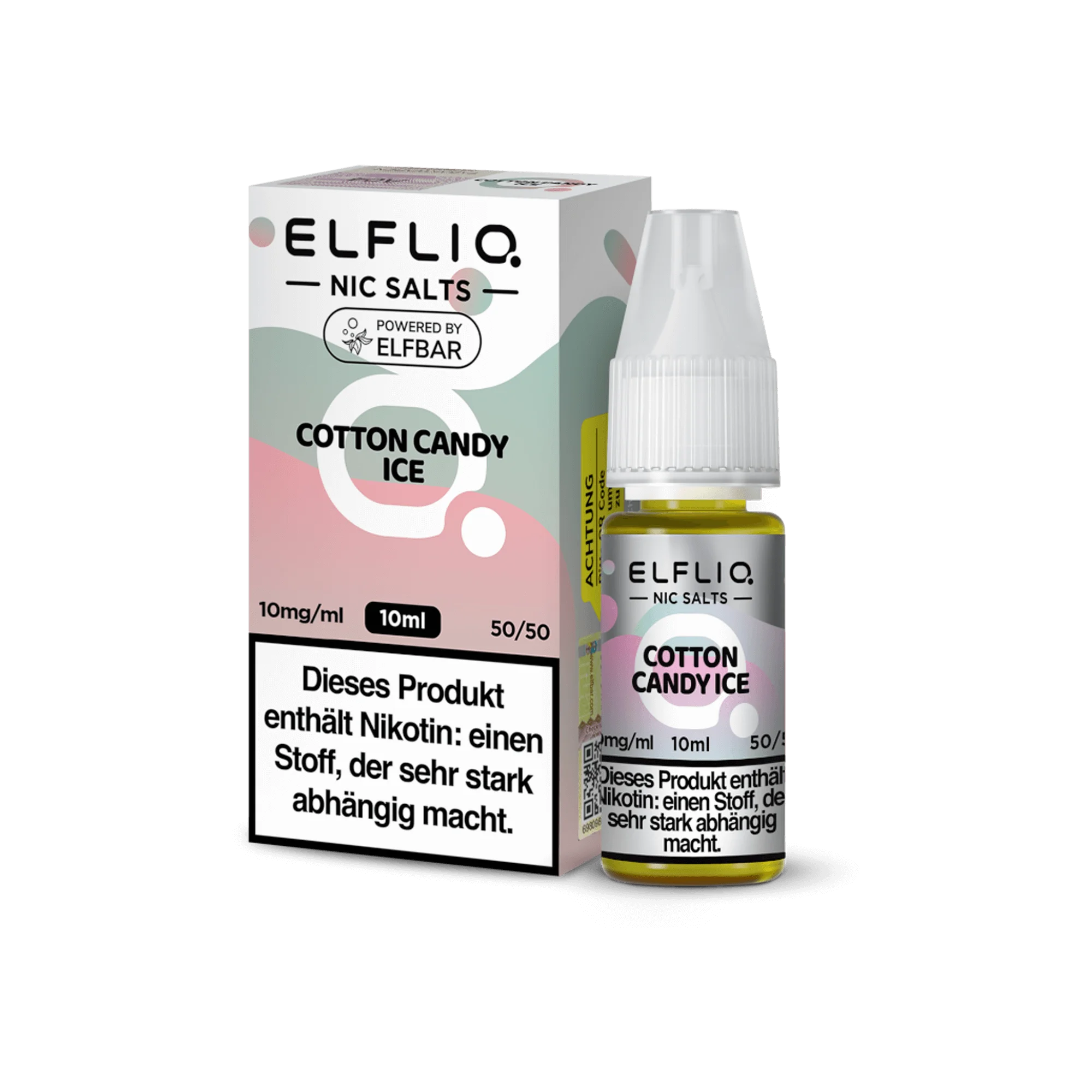 Elfliq Cotton Candy Ice 10 ml NicSalt Liquid