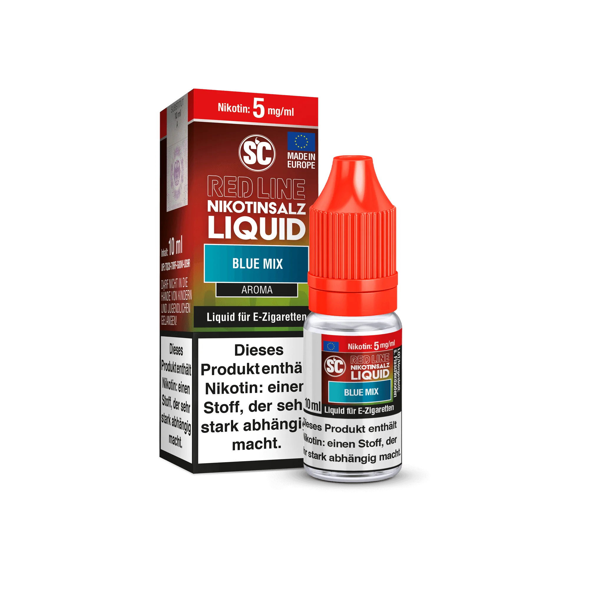 SC Red Line Blue Mix 10 ml NicSalt Liquid