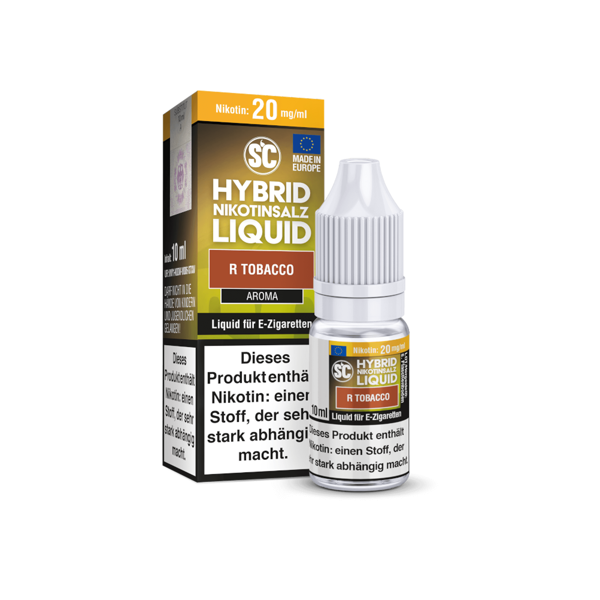 SC R Tobacco Hybrid 10 ml NicSalt Liquid SC R Tobacco Hybrid 10 ml NicSalt Liquid