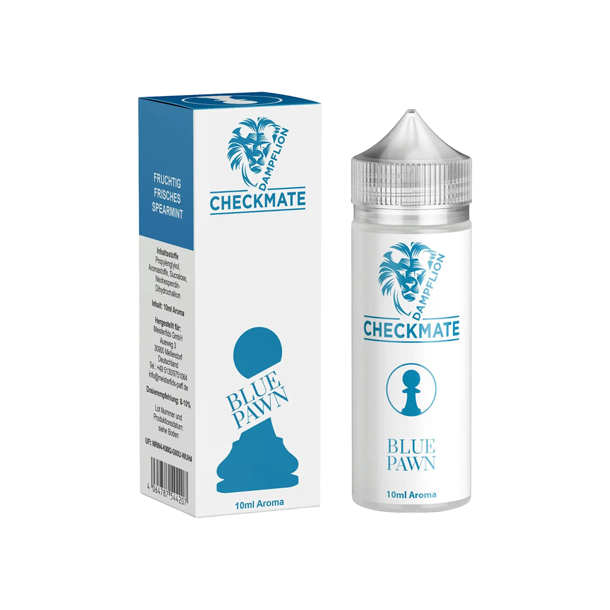 Dampflion Checkmate Blue Pawn 10 ml Aroma