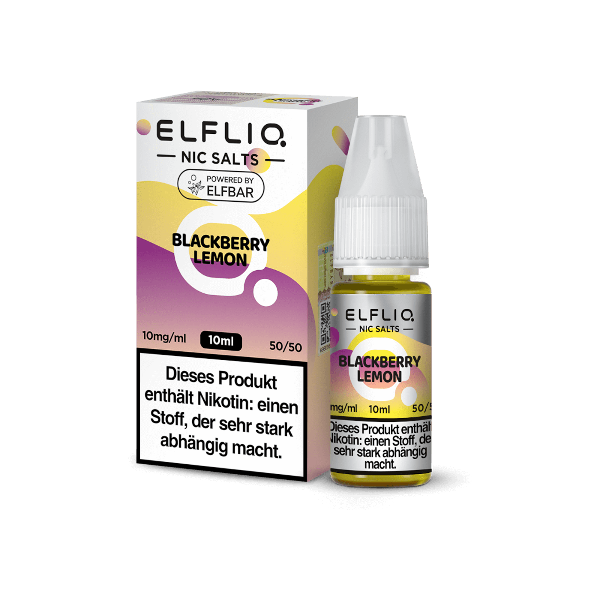 Elfliq Blackberry Lemon Nikotinsalz Liquid 10 ml Elfliq Blackberry Lemon Nikotinsalz Liquid 10 ml