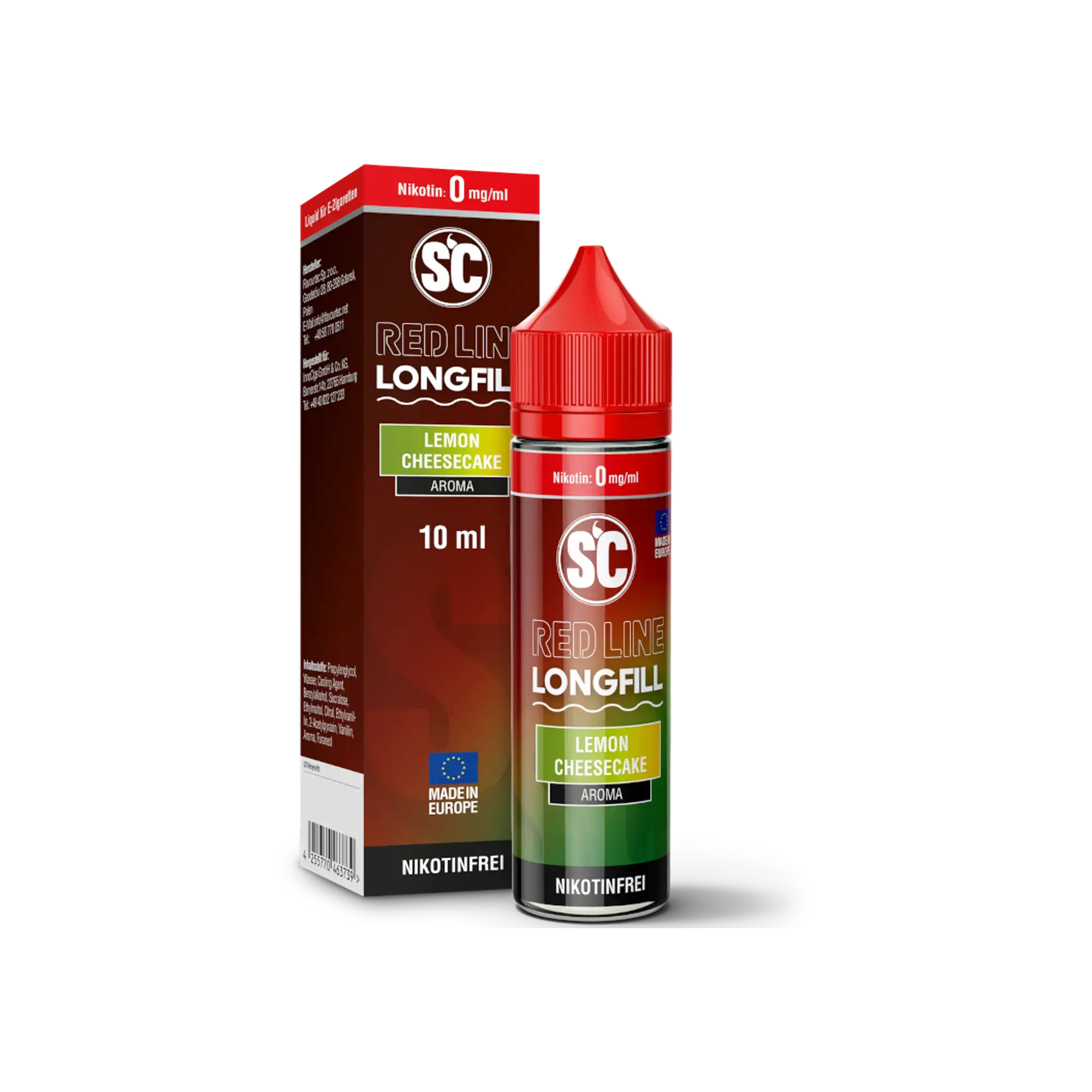 SC Red Line Lemon Cheesecake 10 ml Longfill Aroma