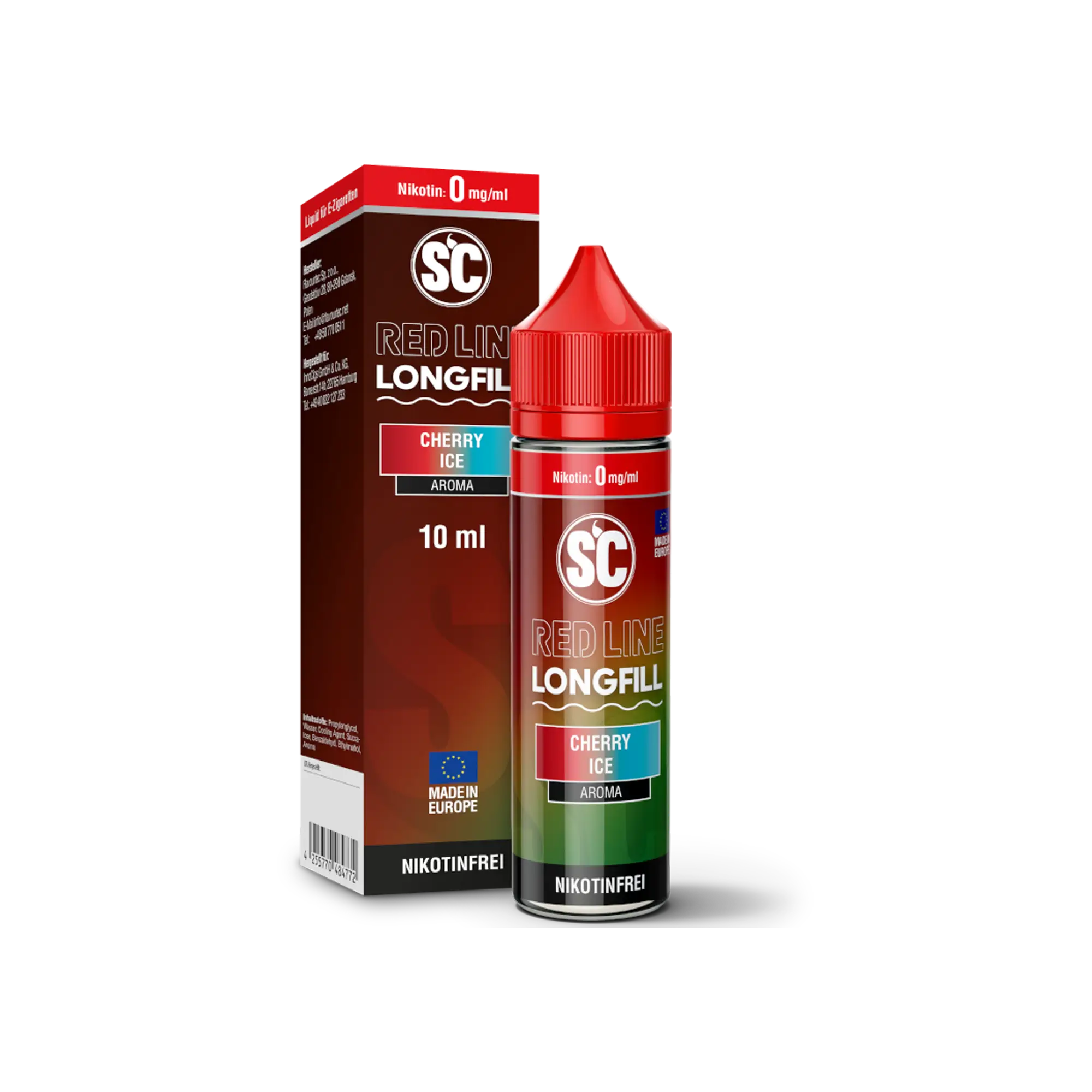 SC Red Line Cherry Ice 10 ml Longfill Aroma