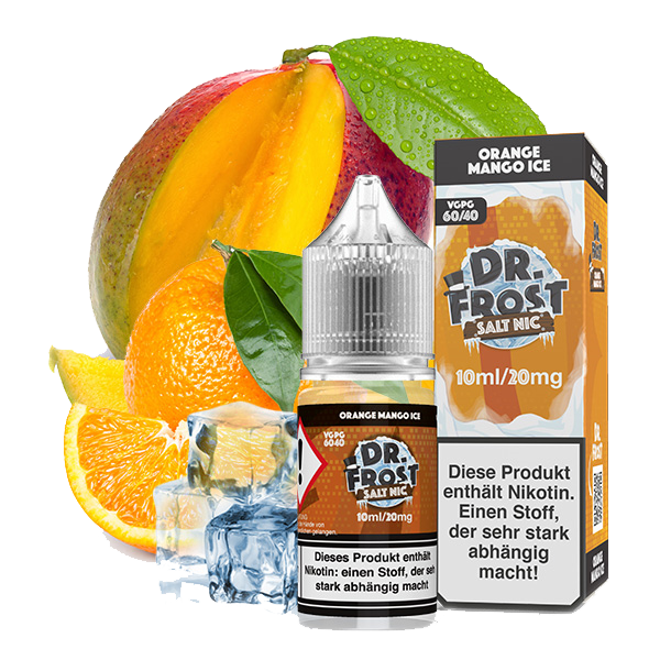 Dr. Frost Nikotinsalz 10ml Liquid - Orange Mango Ice 20mg/ml