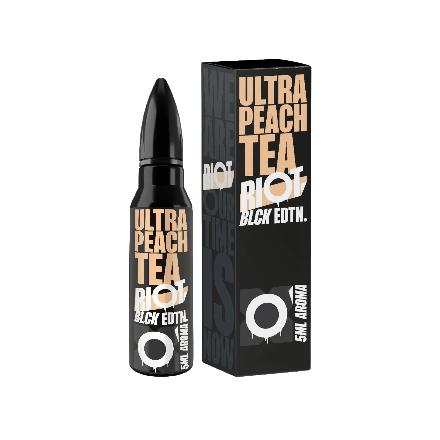 Riot Squad - BLCK Edition - Ultra Peach Tea 5 ml Aroma