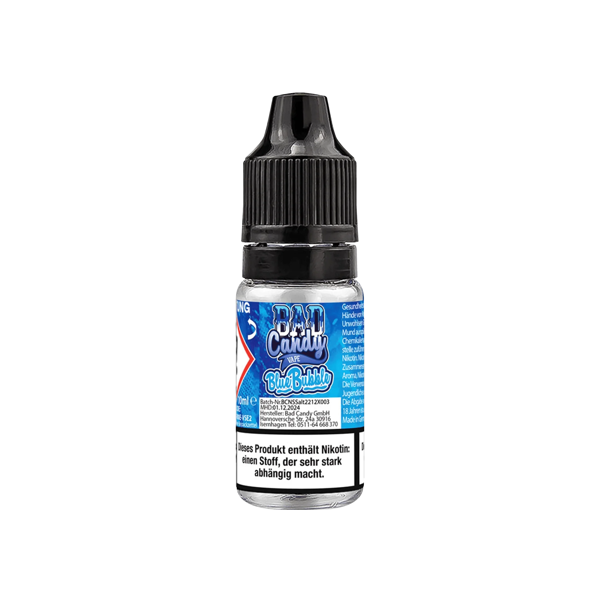 Bad Candy Blue Bubble 10 ml NicSalt Liquid 10 mg