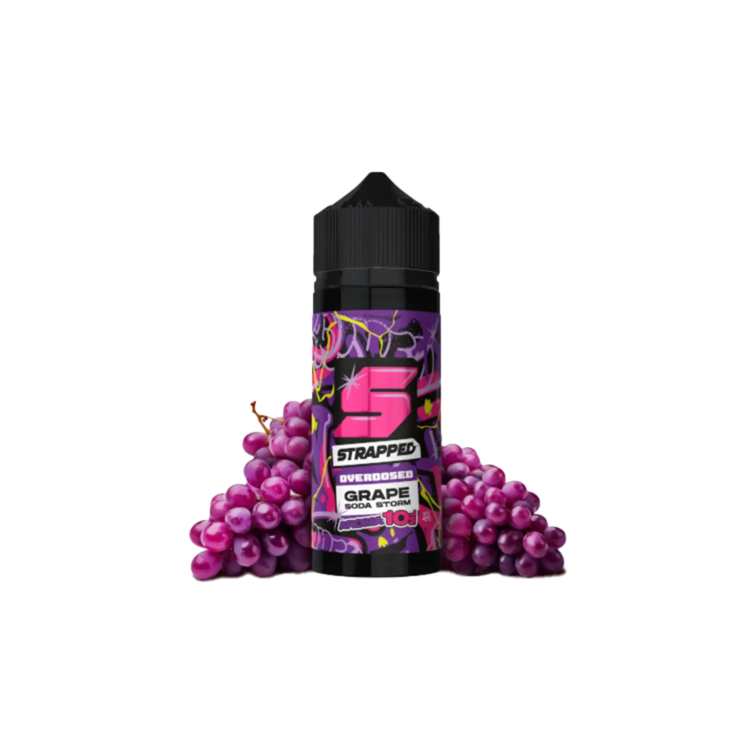 Strapped Overdosed - Grape Soda Storm 10 ml Aroma