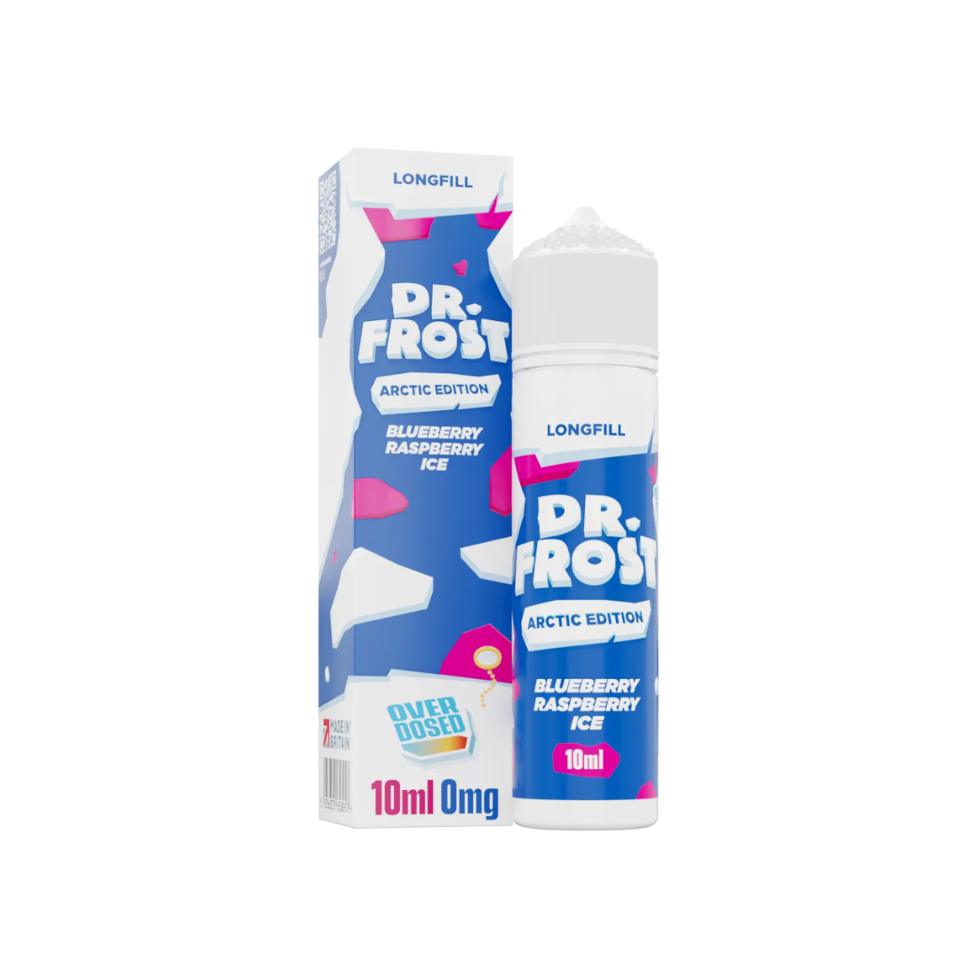 Dr. Frost Arctic Edition Blueberry Raspberry Ice 10 ml Longfill Aroma