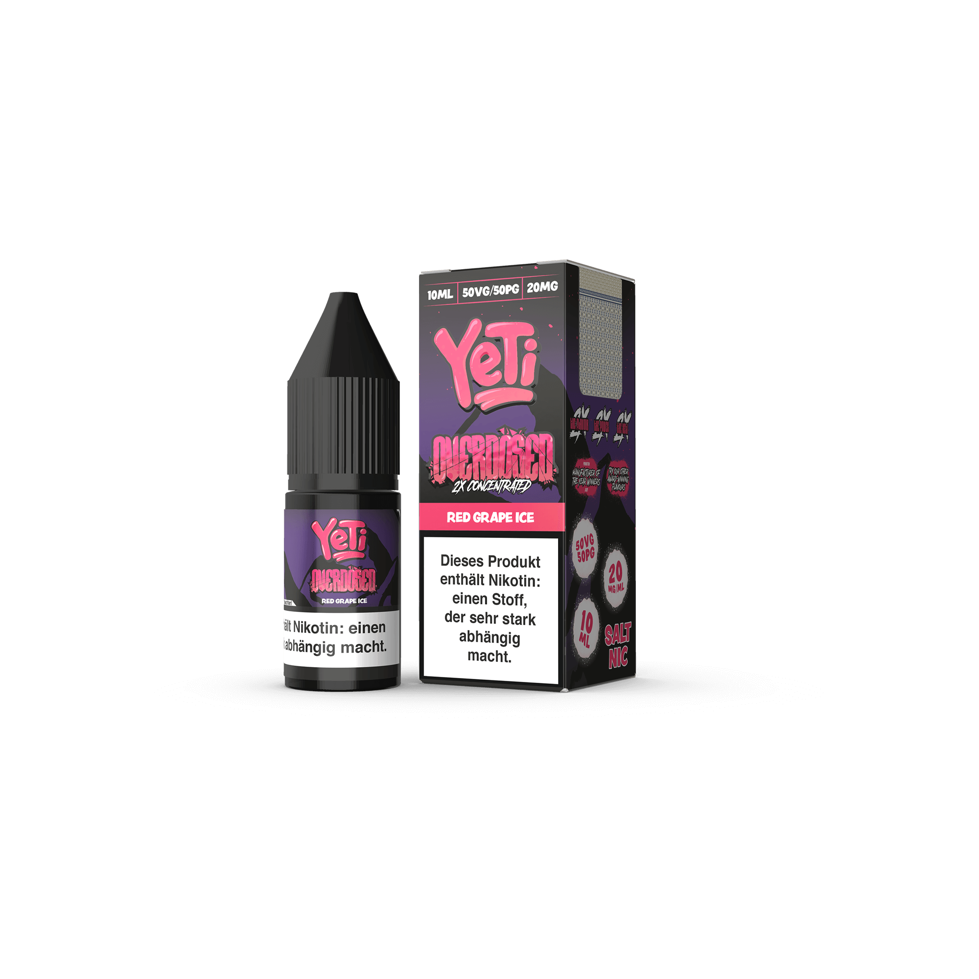Yeti Red Grape Ice 10 ml NicSalt Liquid Yeti Red Grape Ice 10 ml NicSalt Liquid