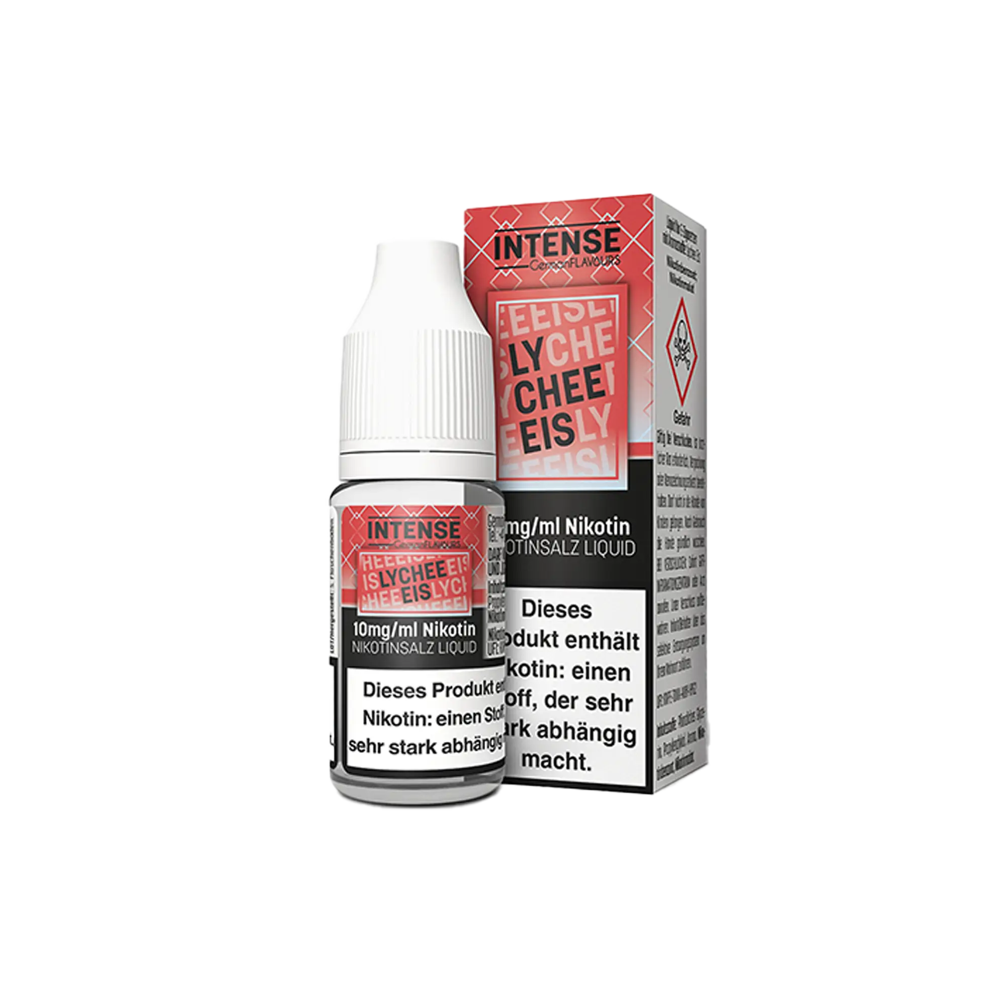 Intense Lychee Ice 10 ml Nikotinsalz Liquid