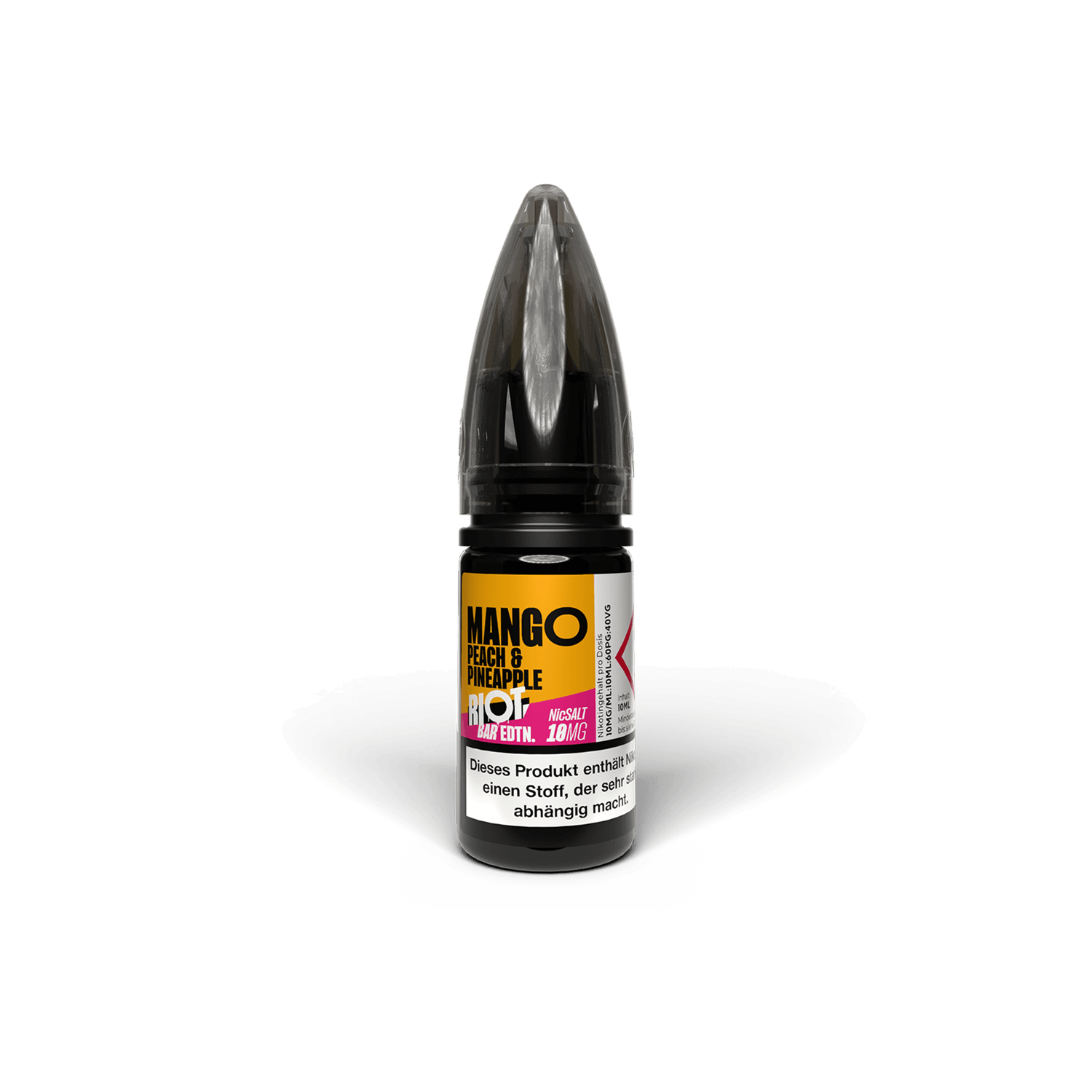 Riot Squad Nikotinsalz Liquid - BAR EDTN - Mango Peach Pineapple 10ml