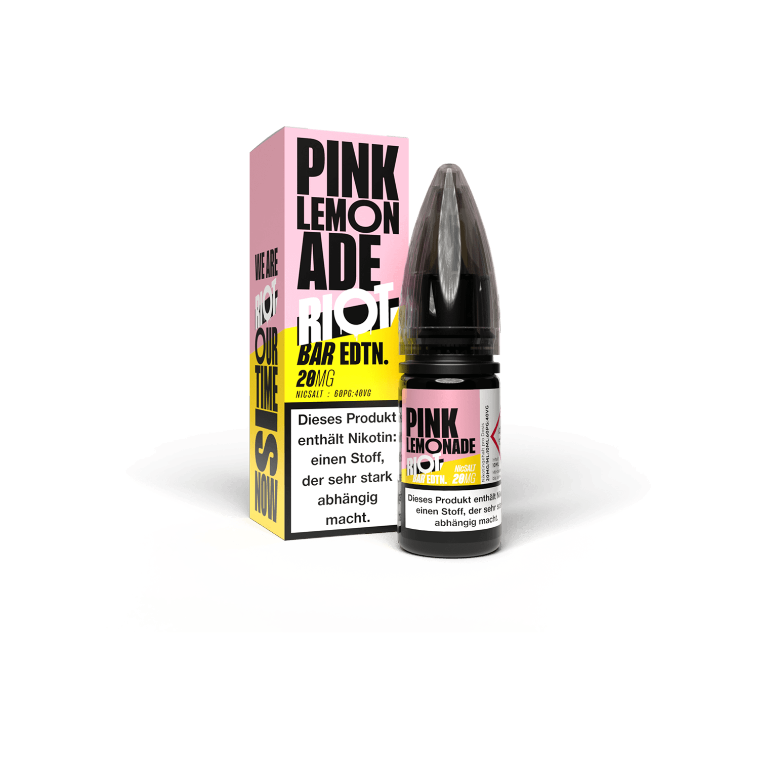 Riot Squad Nikotinsalz Liquid - BAR EDTN - Pink Lemonade 10ml