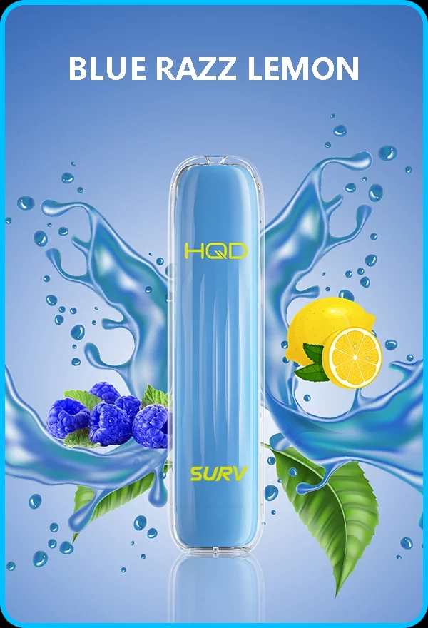 HQD Surv Einweg E-Zigarette - Blue Razz Lemon- 20mg/ml  