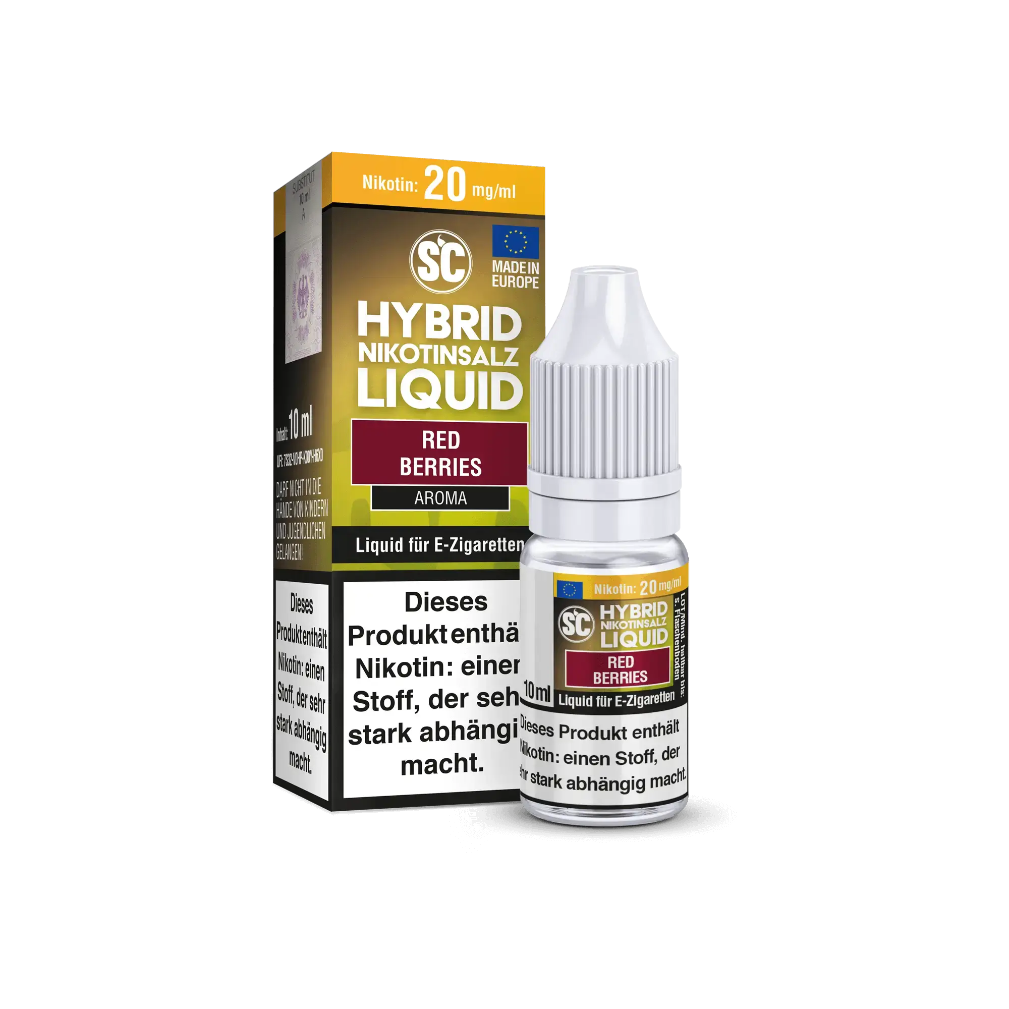 SC Red Berries Hybrid 10 ml NicSalt Liquid