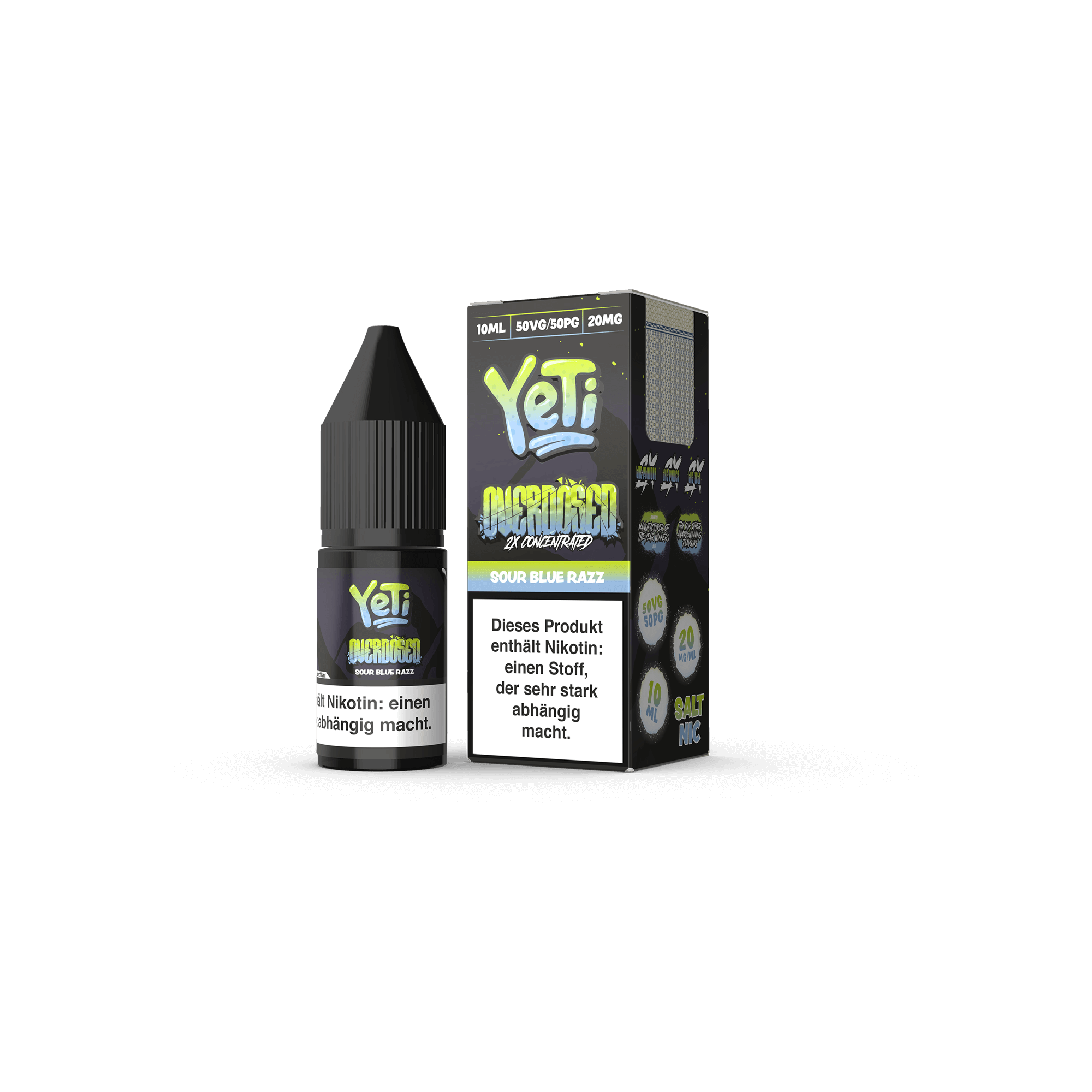 Yeti Sour Blue Razz 10 ml NicSalt Liquid Yeti Sour Blue Razz 10 ml NicSalt Liquid