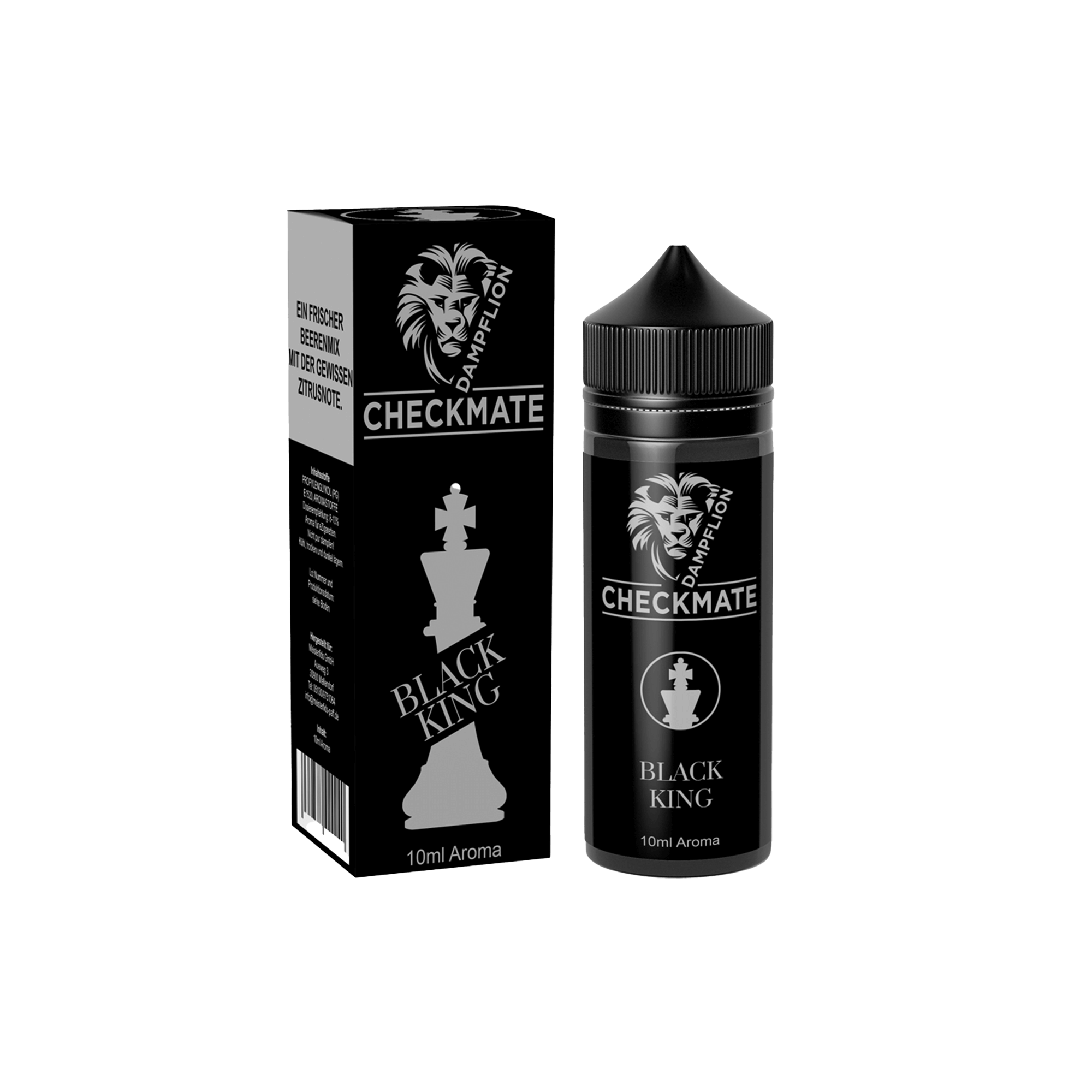 Dampflion Checkmate Black King 10 ml Aroma Dampflion Checkmate Black King 10 ml Aroma