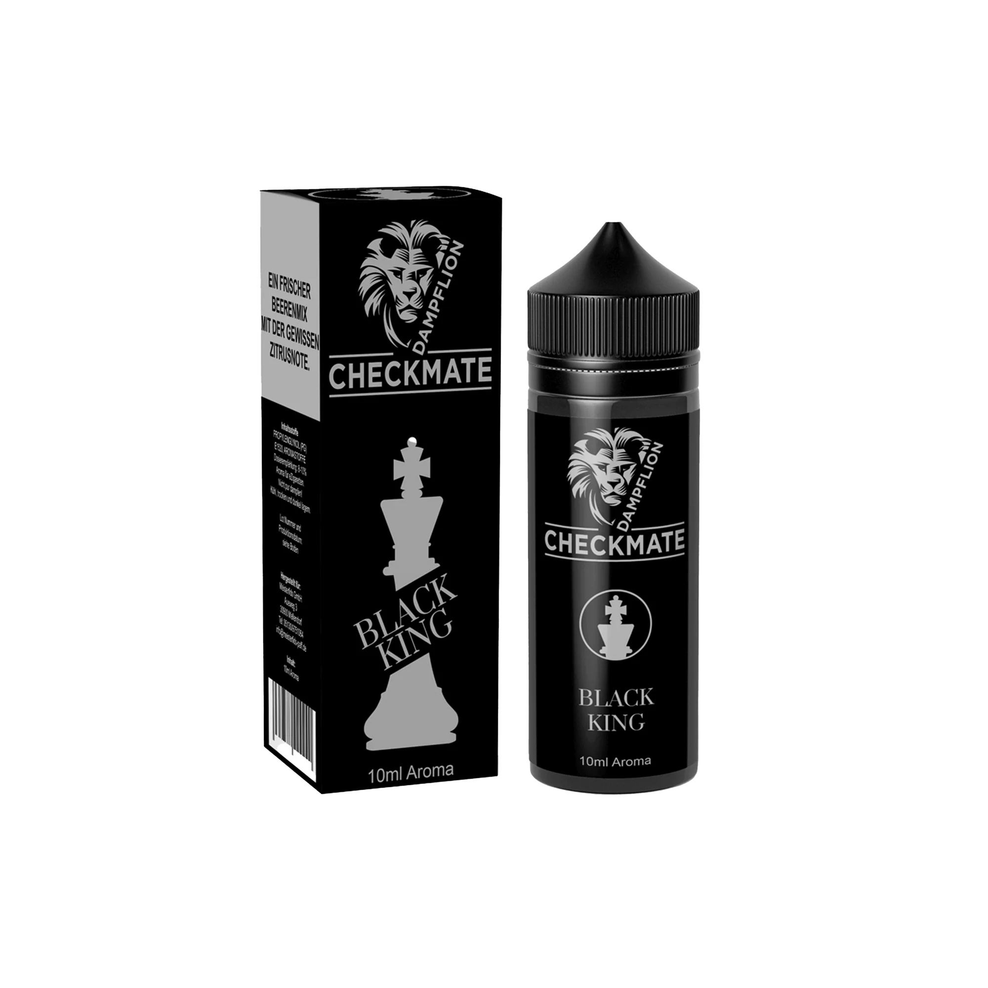 Dampflion Checkmate Black King 10 ml Aroma