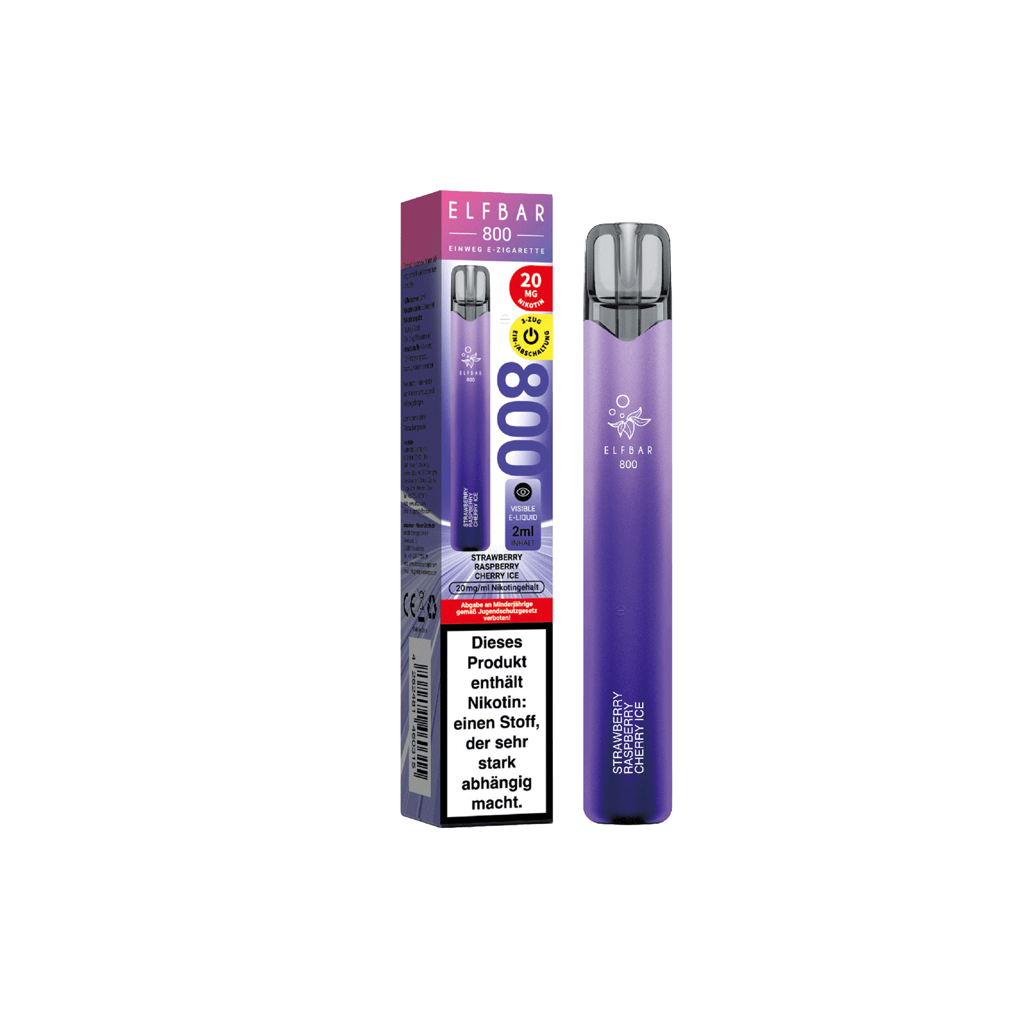 Elfbar 800 Dragon Fruit Strawberry | E6 House of Vape Elfbar 800 Dragon Fruit Strawberry | E6 House of Vape