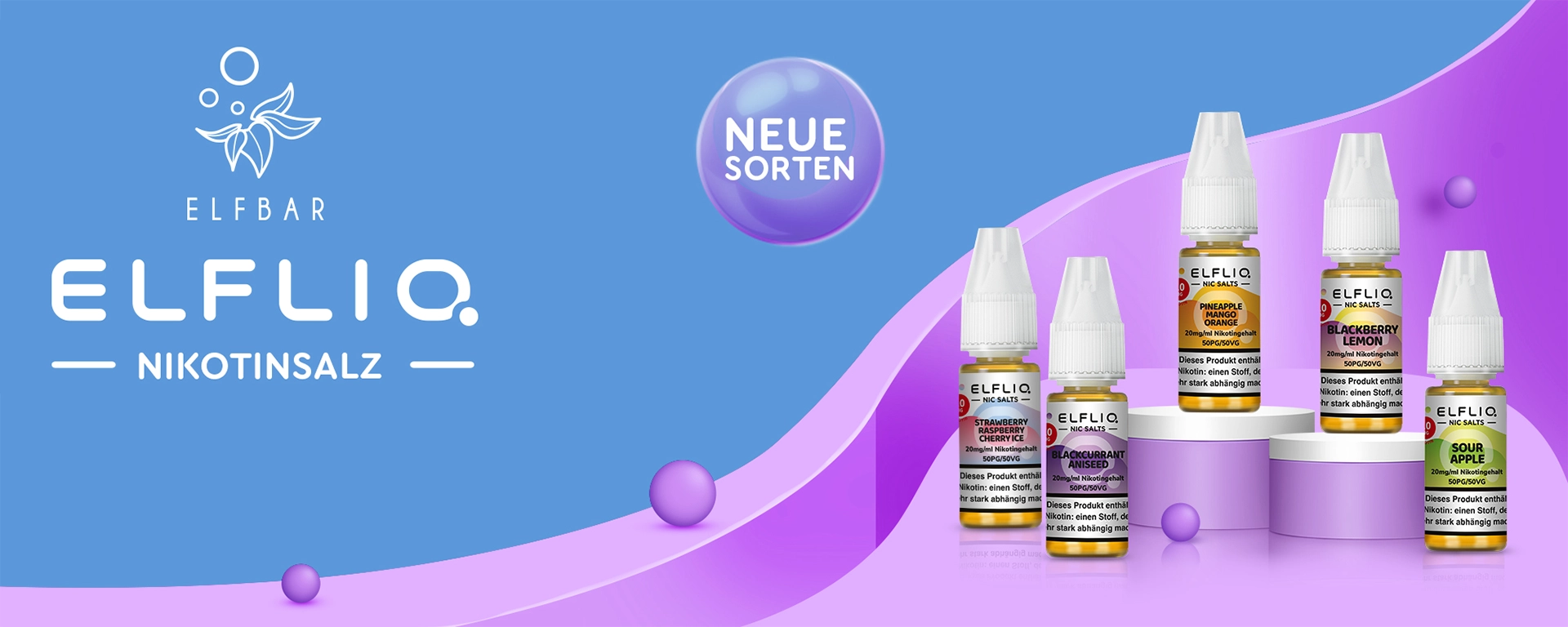 E6 House of Vape Elfiq Nikotinsalz