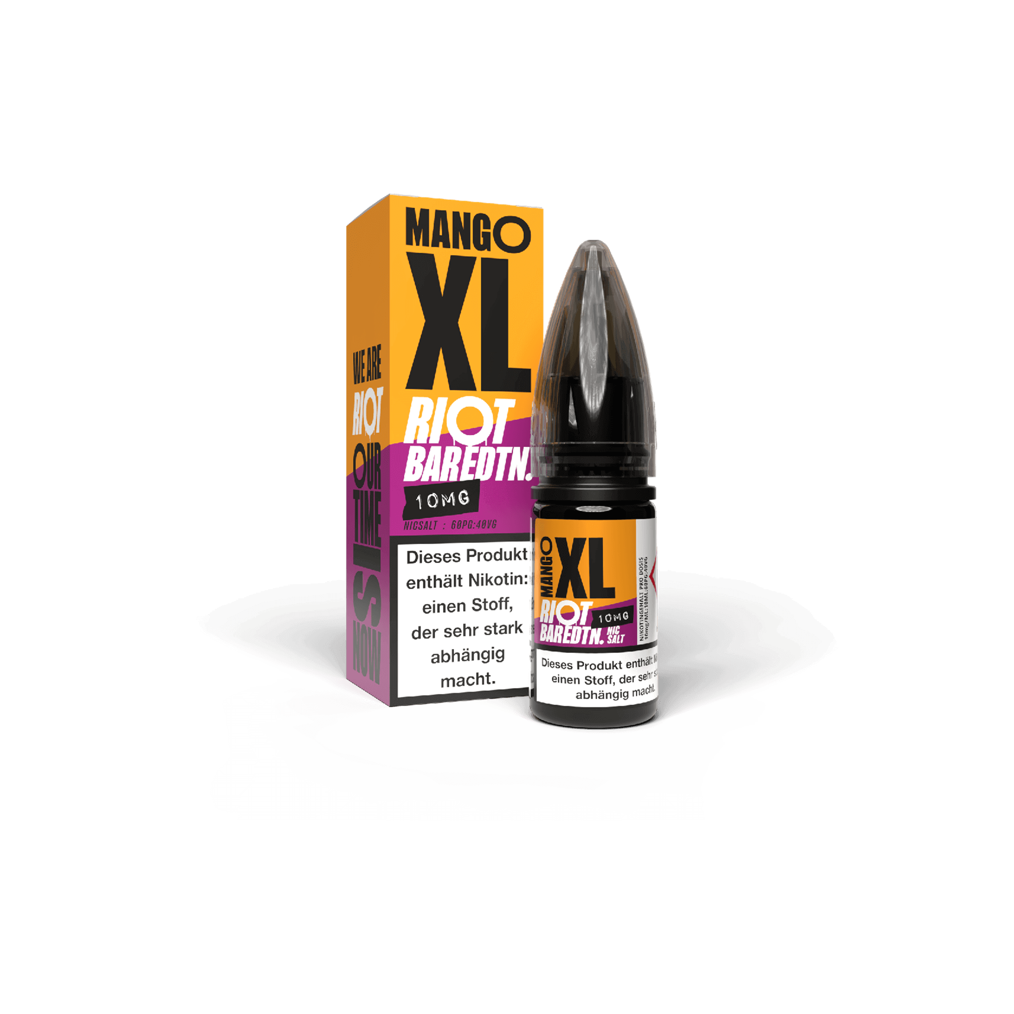 Riot Squad Bar Edtn Mango XL 10 ml NicSalt Liquid Riot Squad Bar Edtn Mango XL 10 ml NicSalt Liquid
