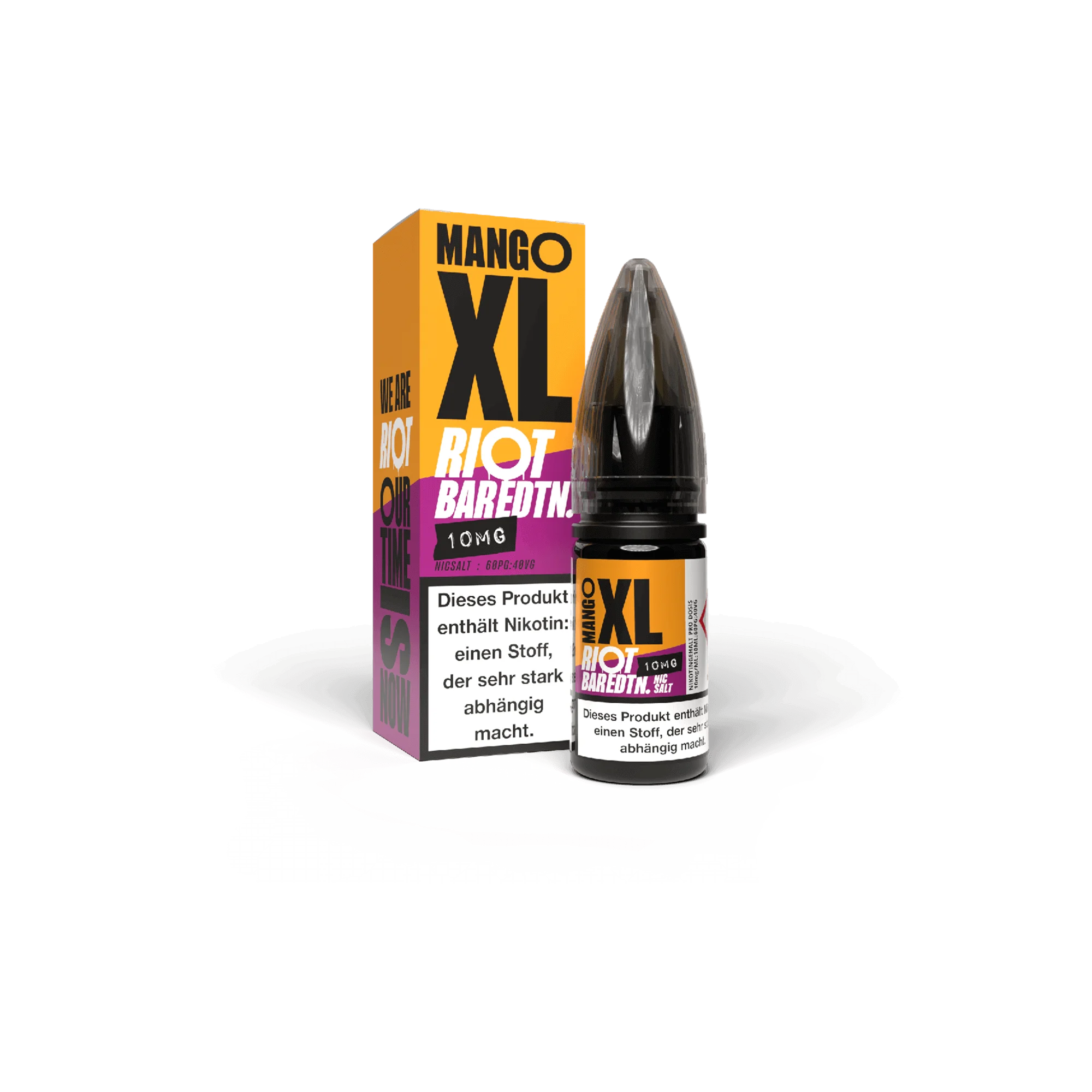 Riot Squad Bar Edtn Mango XL 10 ml NicSalt Liquid