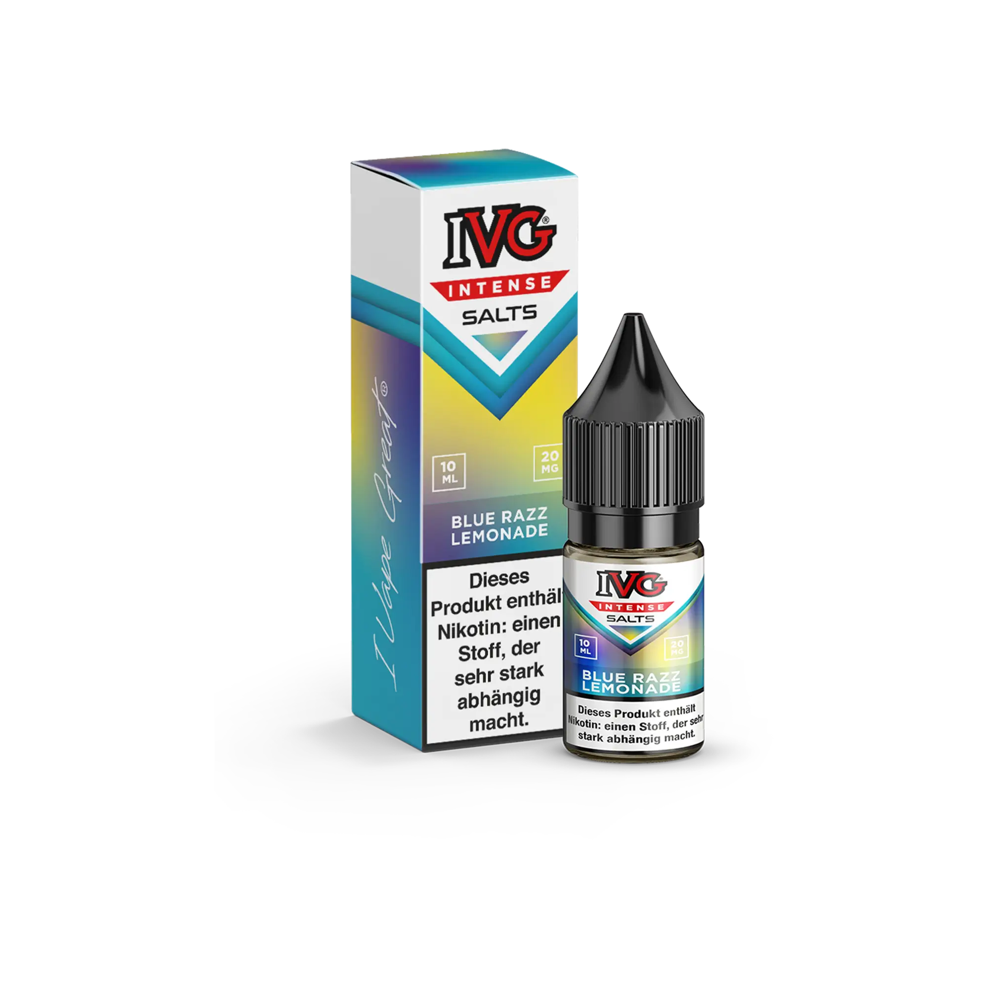 IVG Intense Blue Razz Lemonade 10 ml Nikotinsalz Liquid