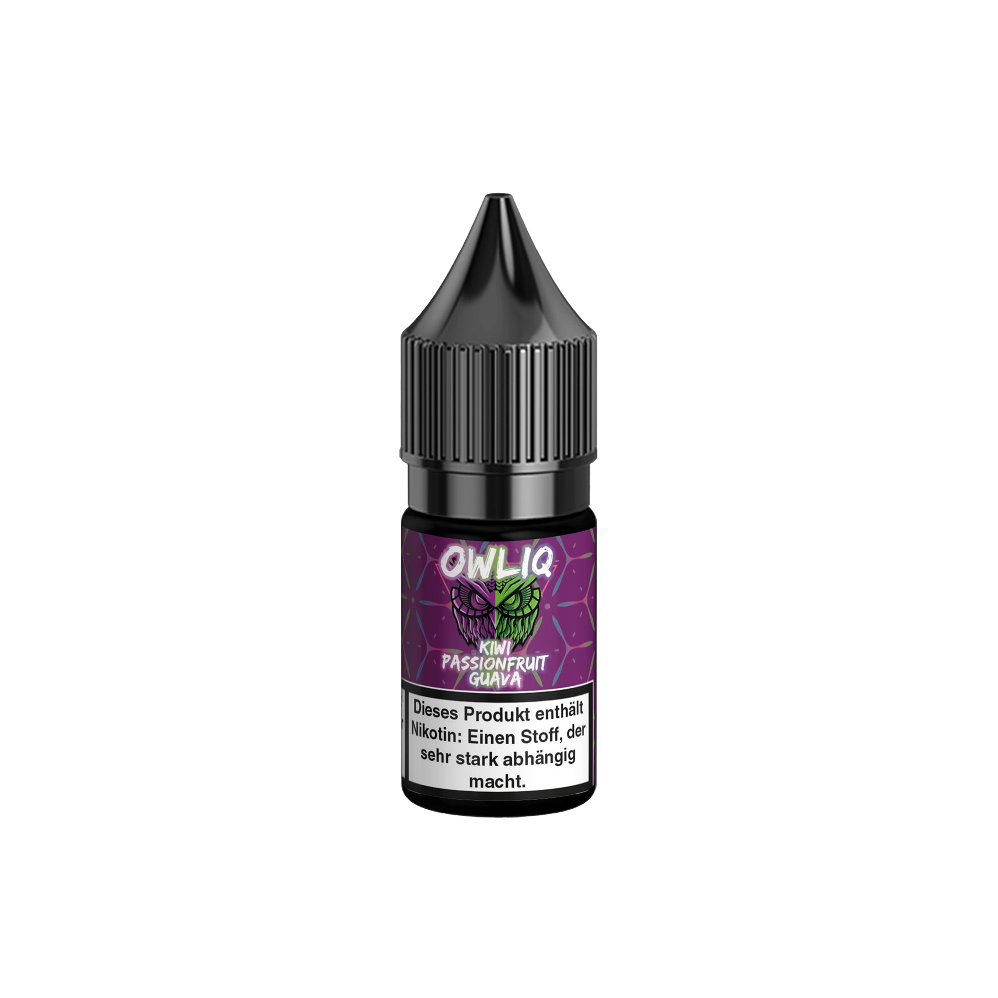 Owliq Kiwi Passionfruit Guava 10 ml Nikotinsalz Liquid Owliq Kiwi Passionfruit Guava 10 ml Nikotinsalz Liquid