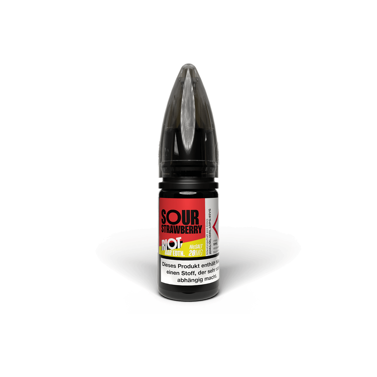 Riot Squad Nikotinsalz Liquid - BAR EDTN - Sour Strawberry 10ml