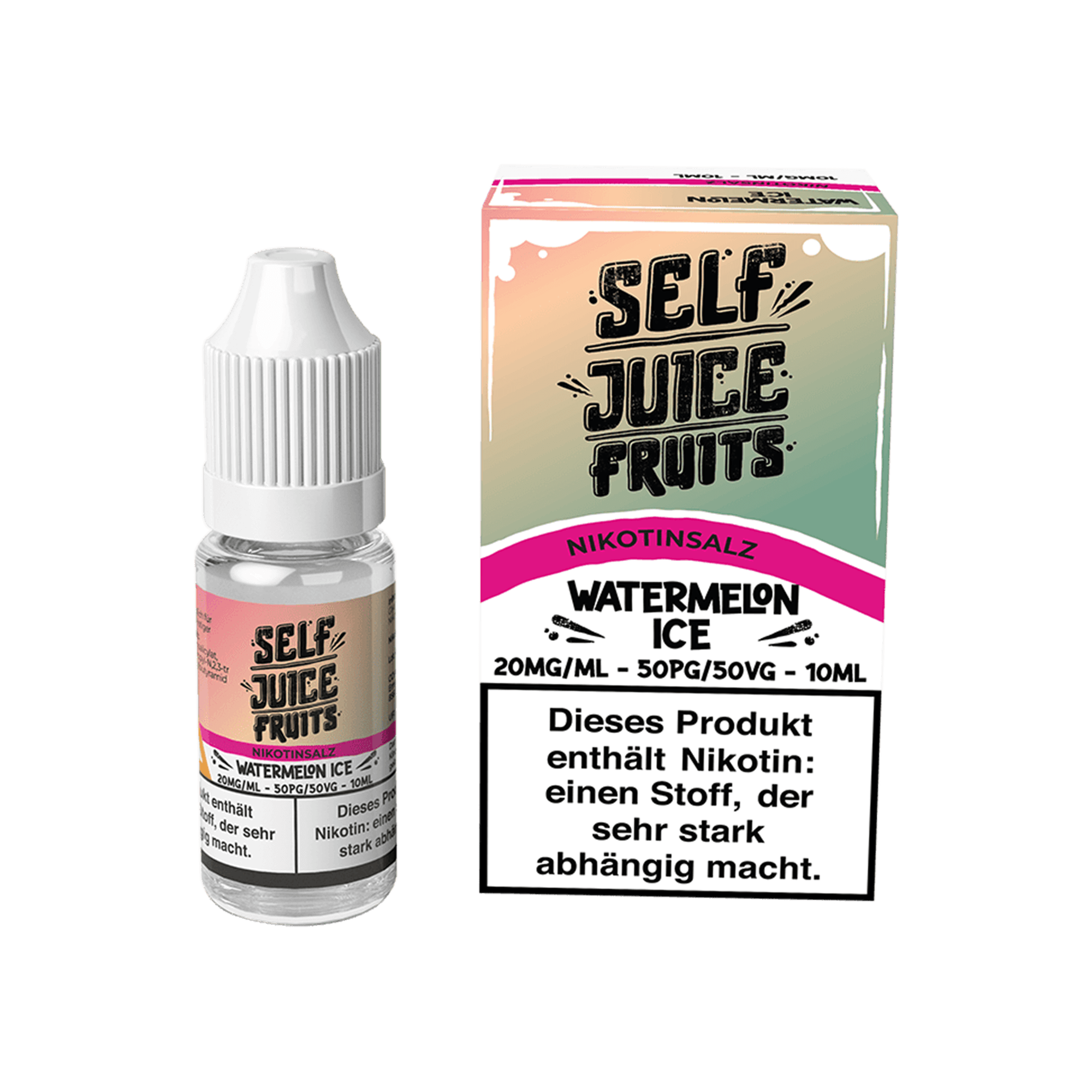 Self Juice Watermelon Ice 10 ml NicSalt Liquid