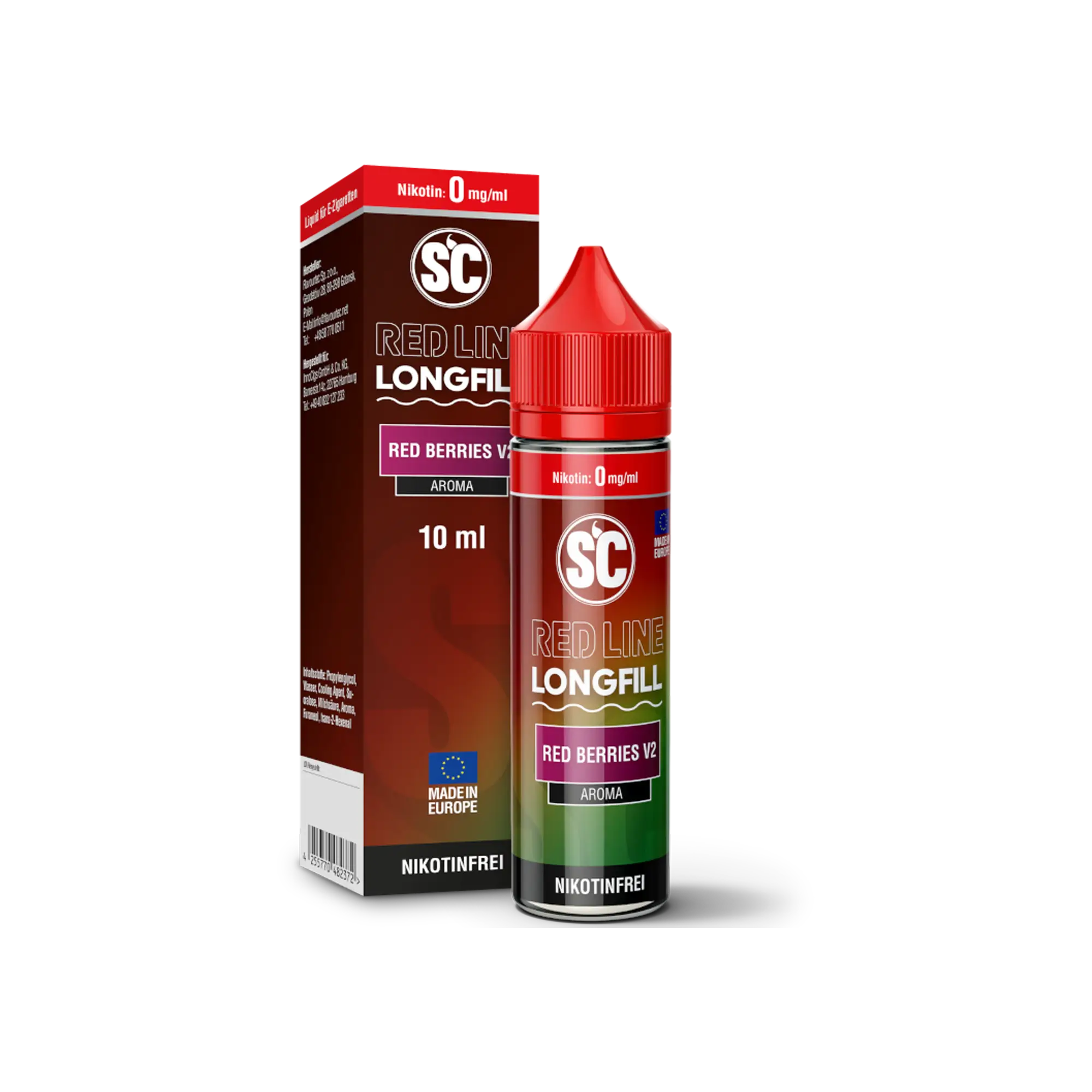 SC Red Line Red Berries V2 10 ml Longfill Aroma