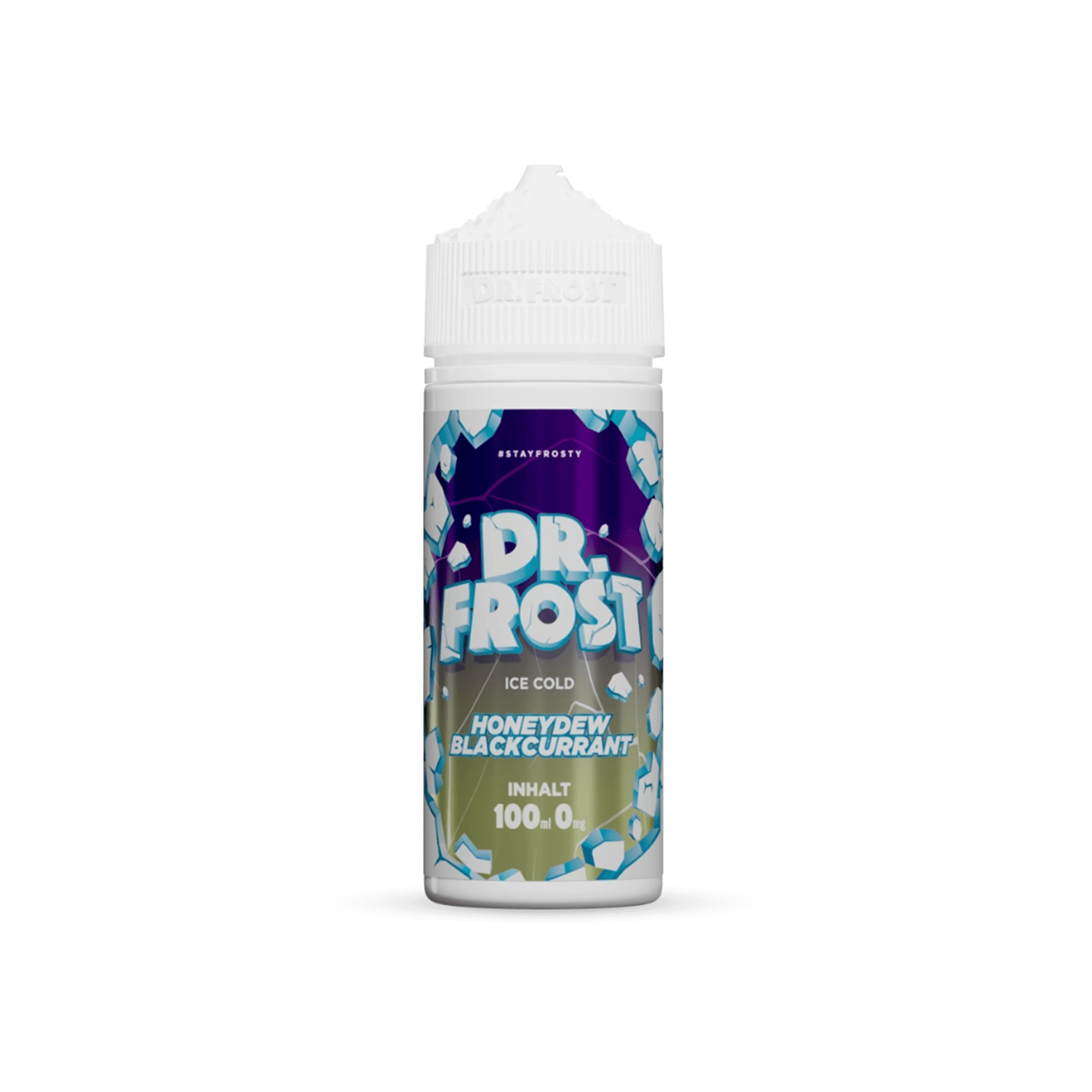 Dr. Frost Ice Cold Honeydew Blackcurrant 100 ml Shortfill Liquid Dr. Frost Ice Cold Honeydew Blackcurrant 100 ml Shortfill Liquid