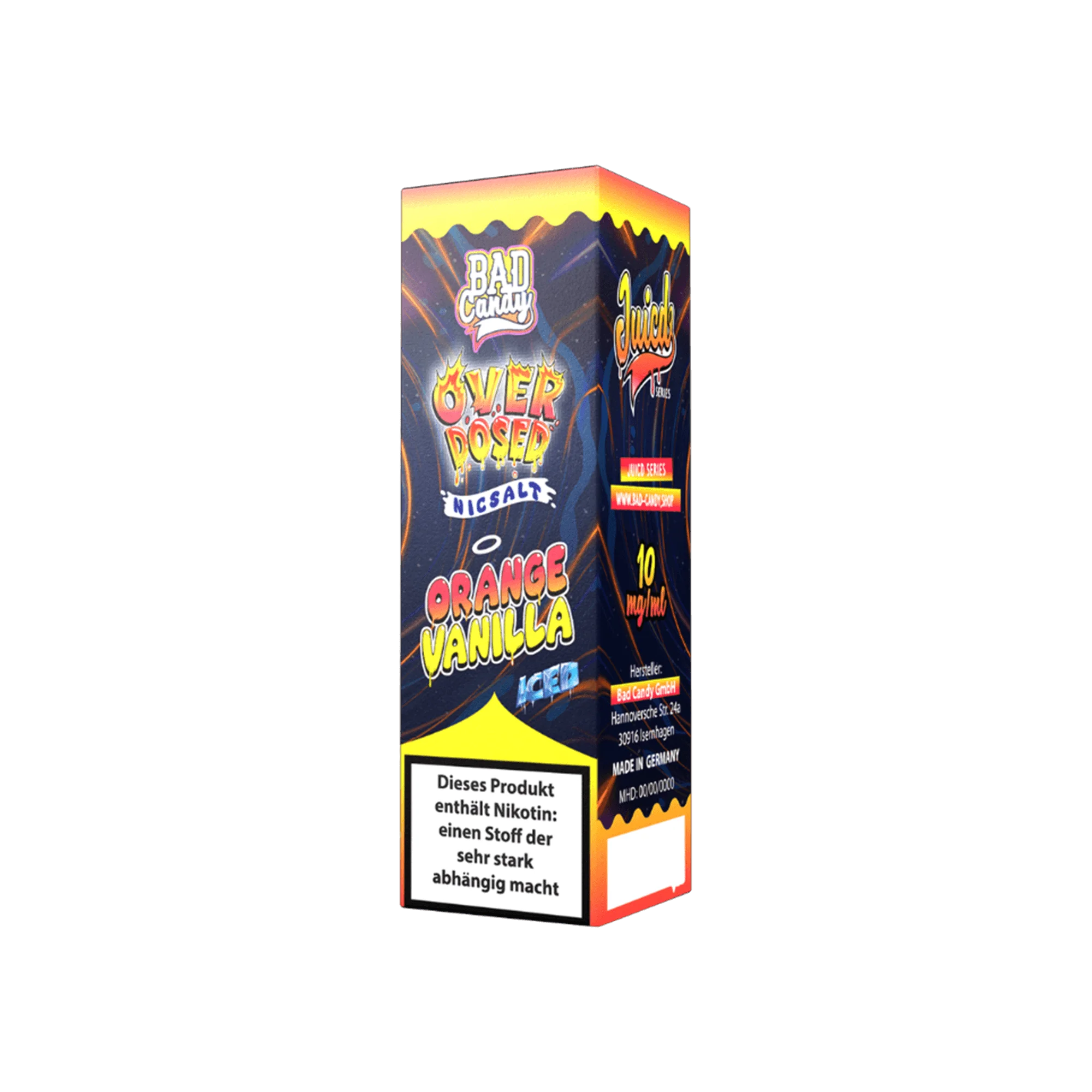 Bad Candy Juicd Orange Vanilla 10 ml NicSalt Liquid 10 mg
