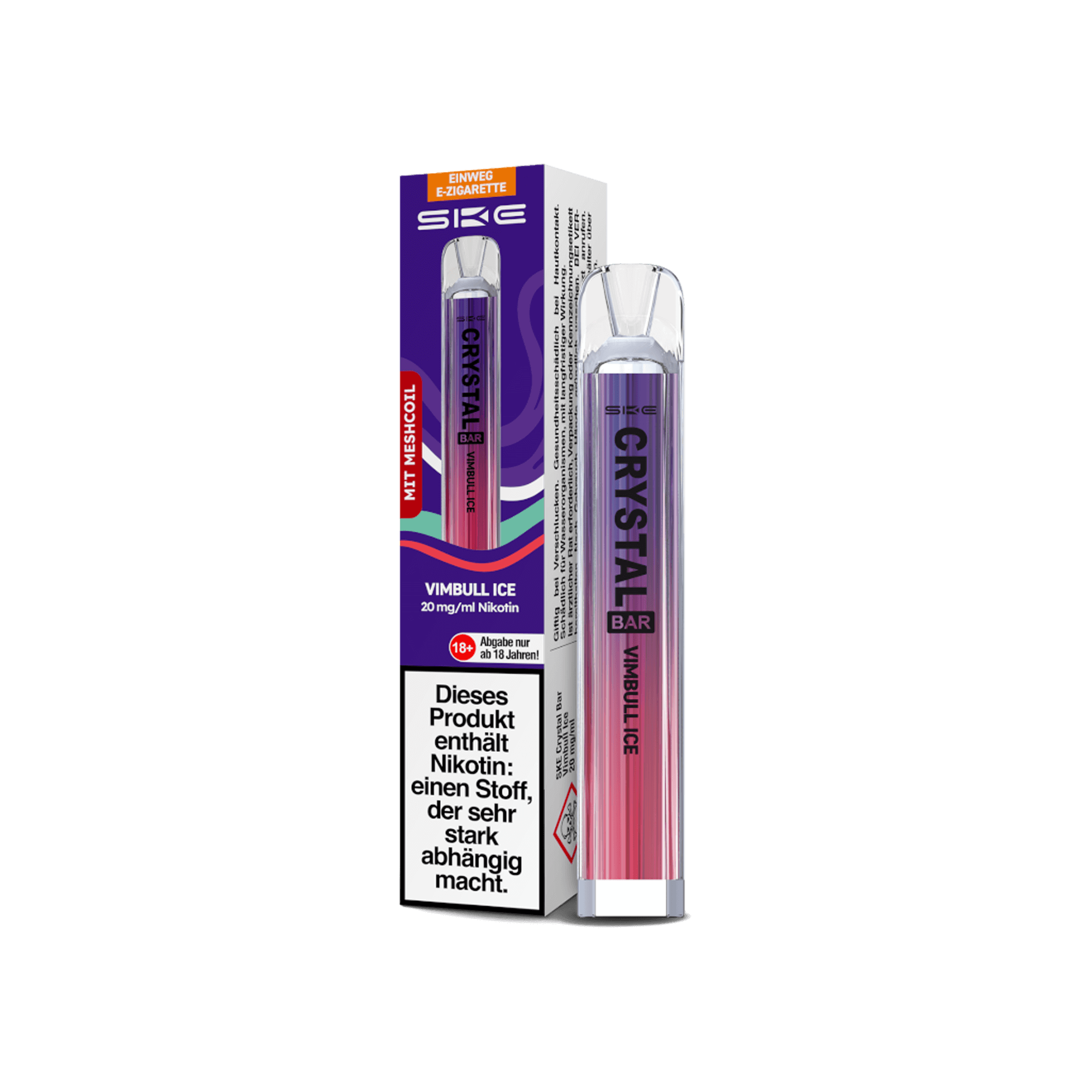 SKE Crystal Bar Vimbull Ice 20 mg SKE Crystal Bar Vimbull Ice 20 mg