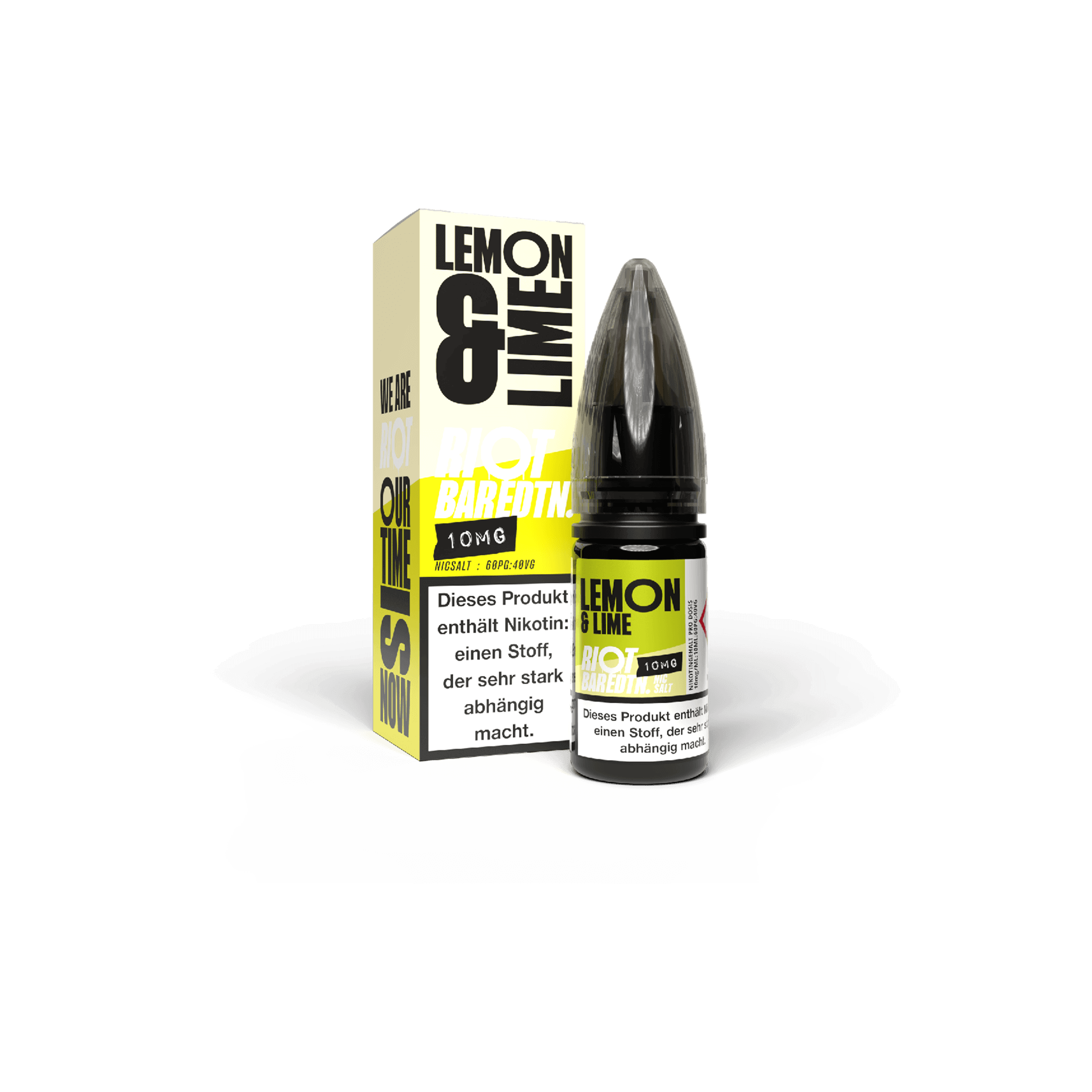 Riot Squad Bar Edtn Lemon & Lime 10 ml NicSalt Liquid Riot Squad Bar Edtn Lemon & Lime 10 ml NicSalt Liquid