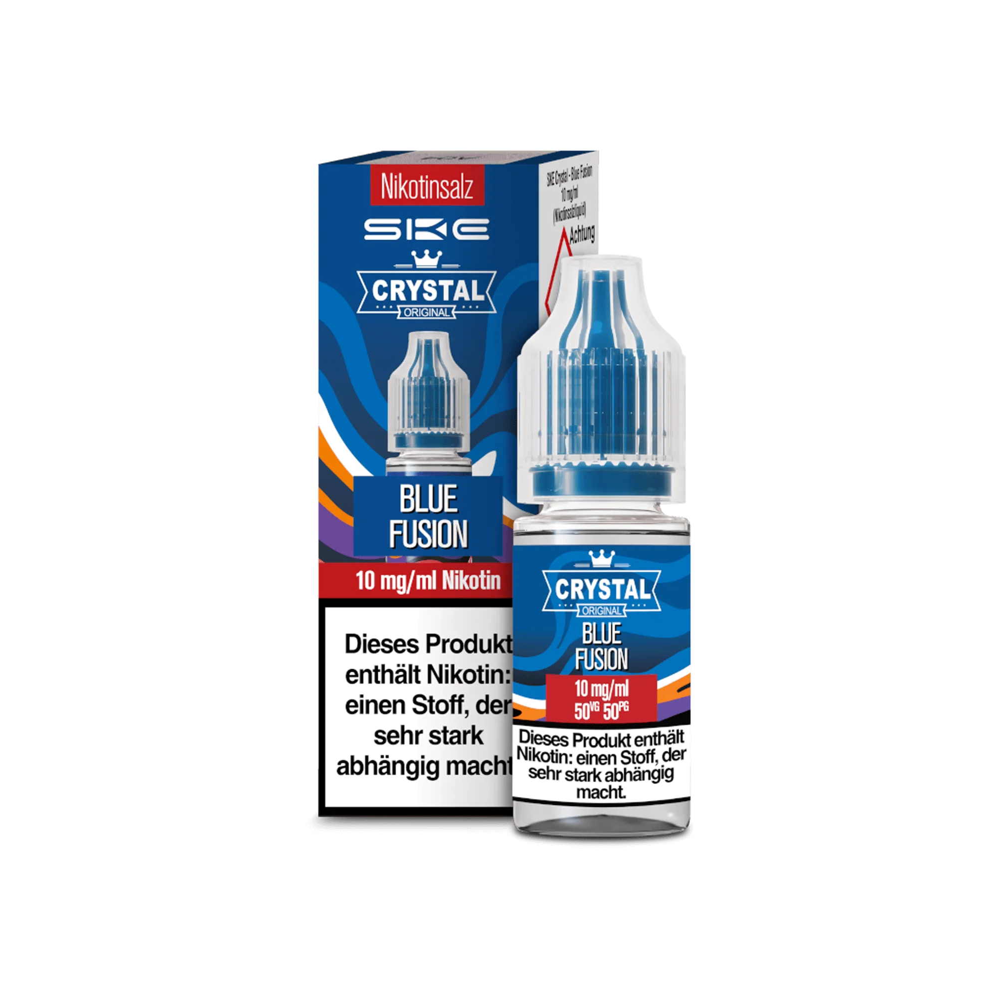 SKE Crystal Blue Fusion 10 ml Nikotinsalz Liquid