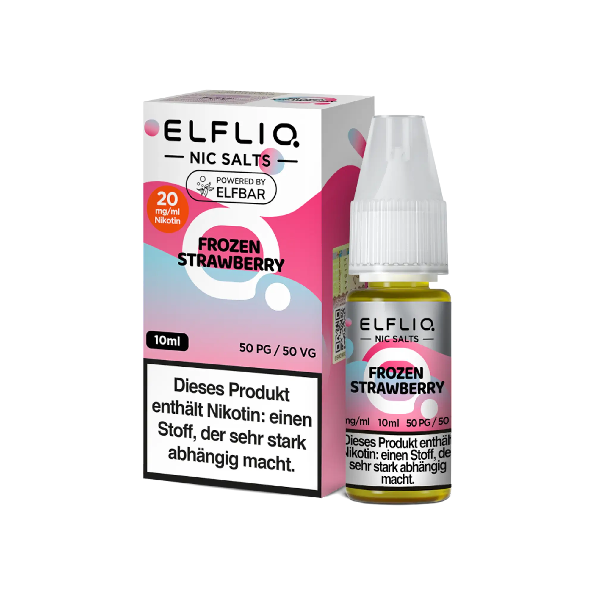 Elfliq Frozen Strawberry 10 ml Nikotinsalz Liquid